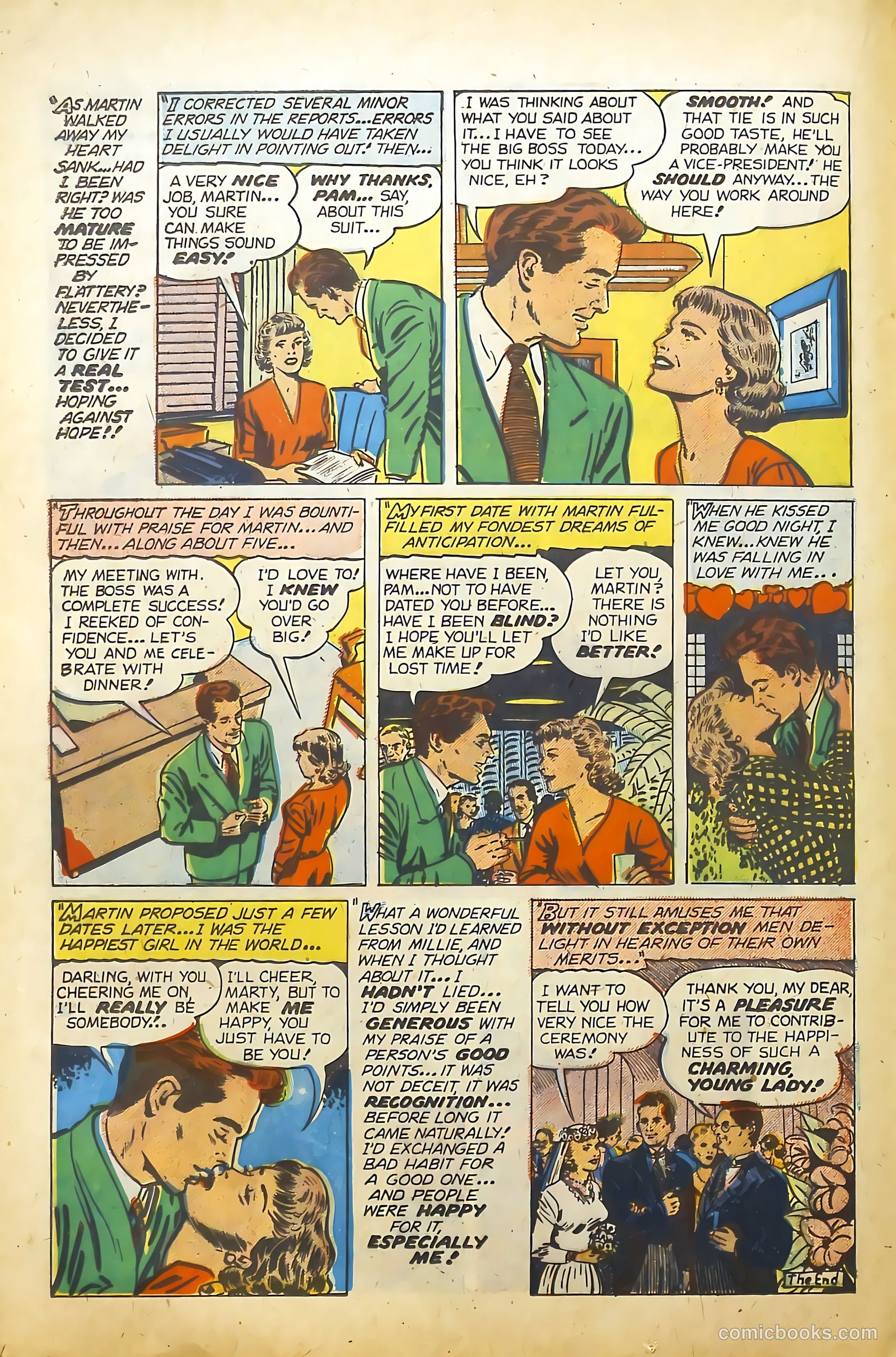 Young Brides #12 (1954) — page 25 of 37