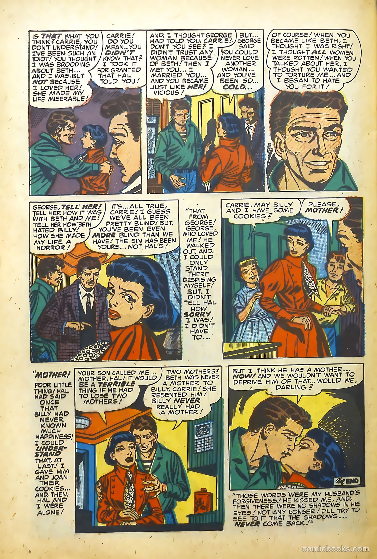 Young Brides #12 (1954) — page 33 of 37