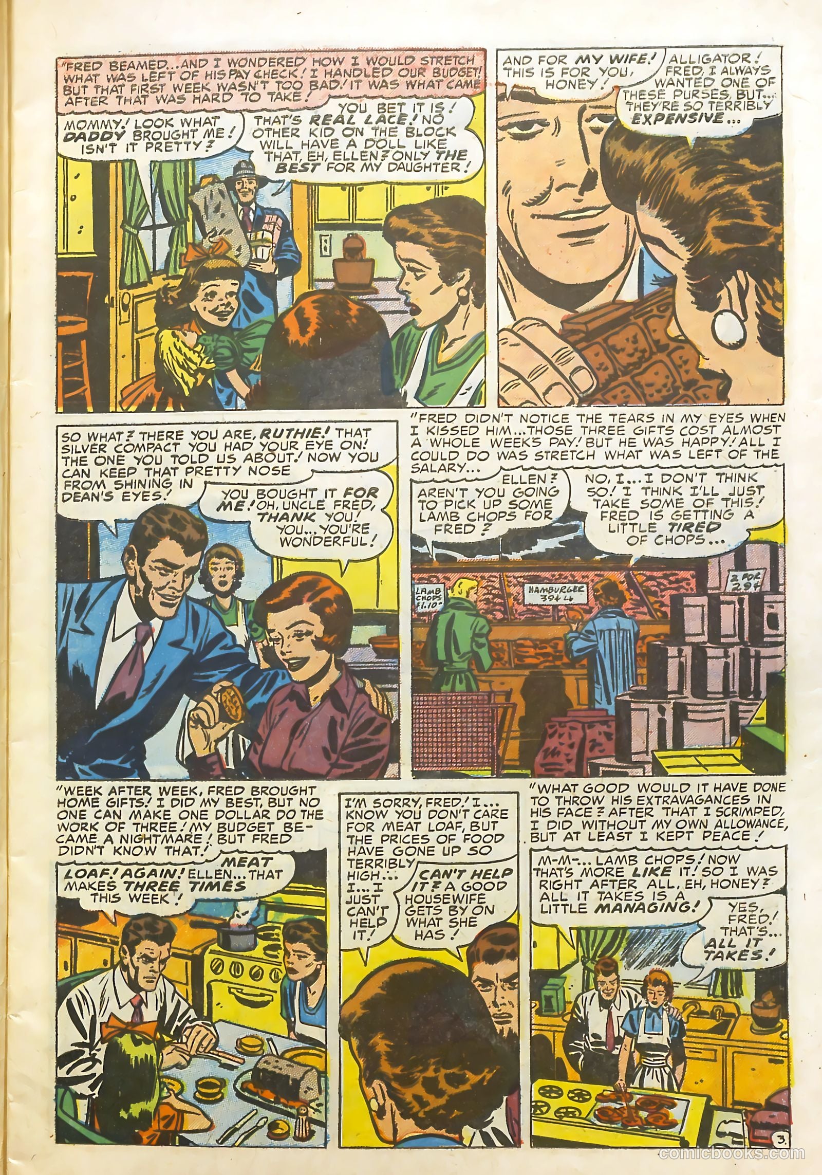 Young Brides #13 (1954) — page 5 of 36