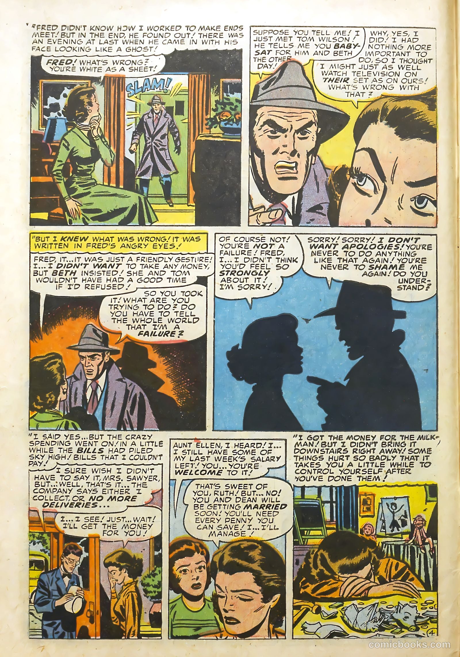 Young Brides #13 (1954) — page 6 of 36