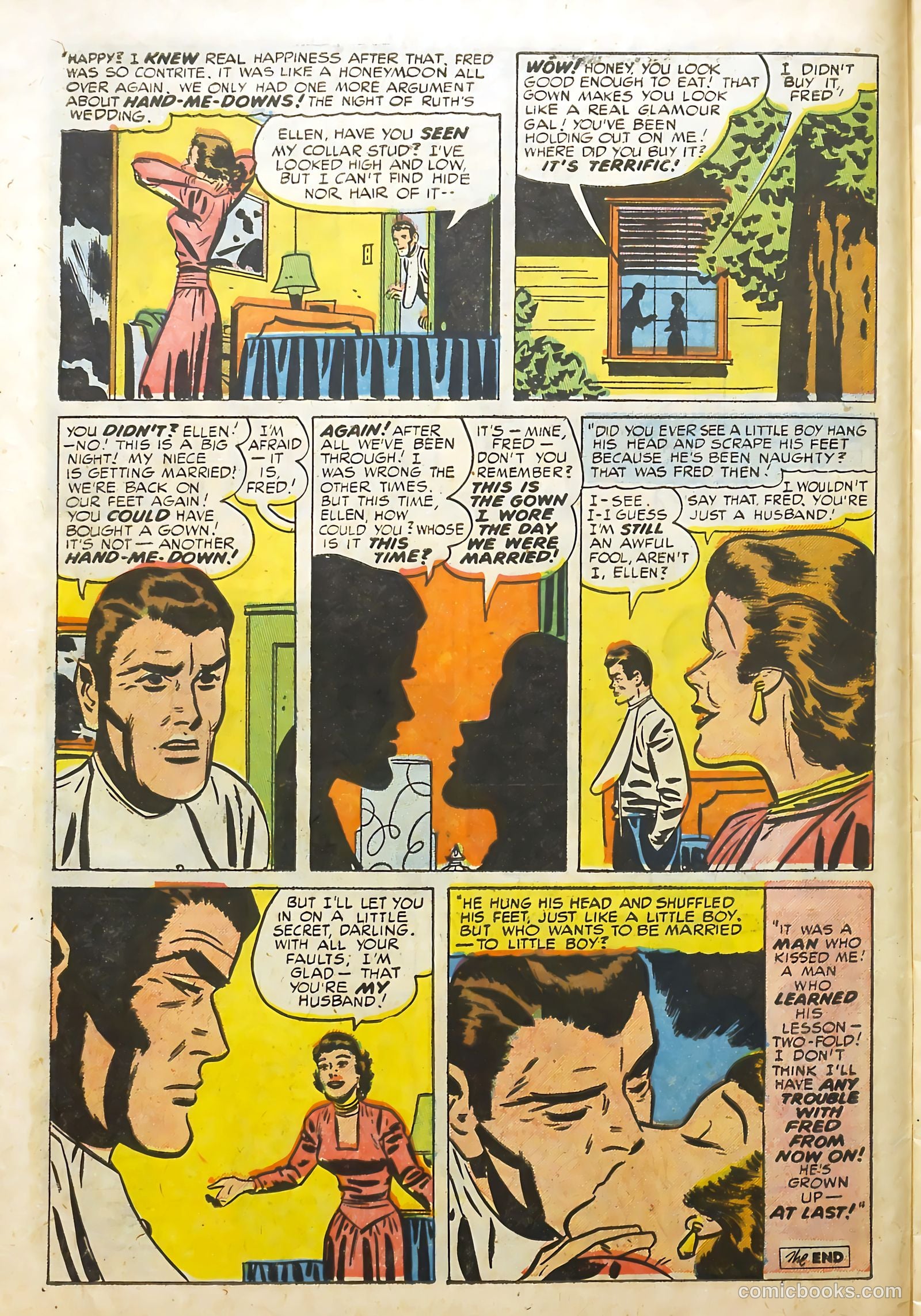 Young Brides #13 (1954) — page 10 of 36