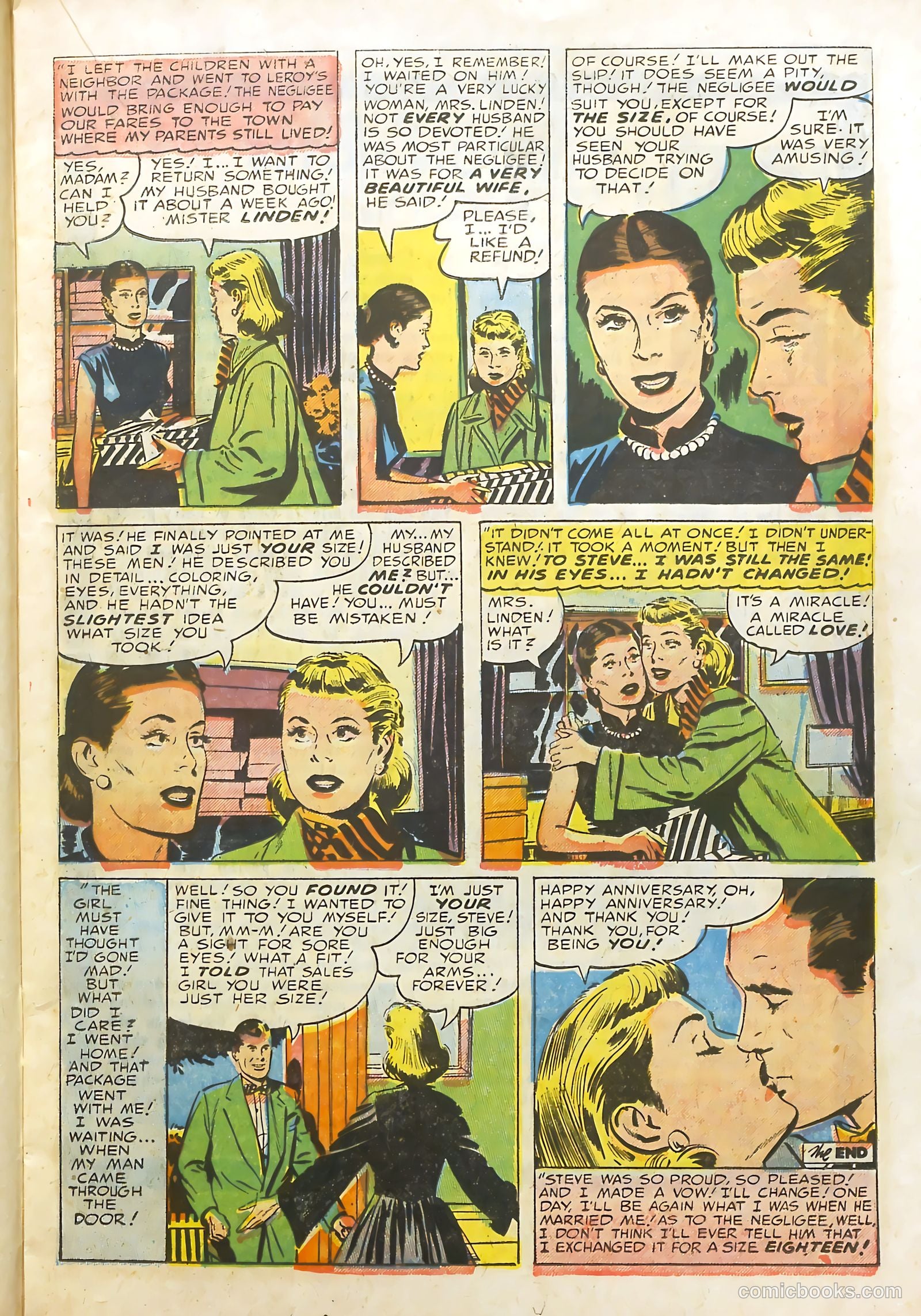 Young Brides #13 (1954) — page 15 of 36