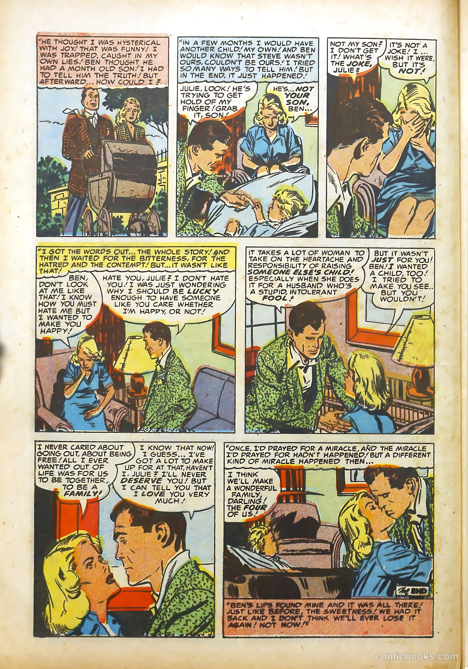 Young Brides #14 (1954) — page 8 of 36