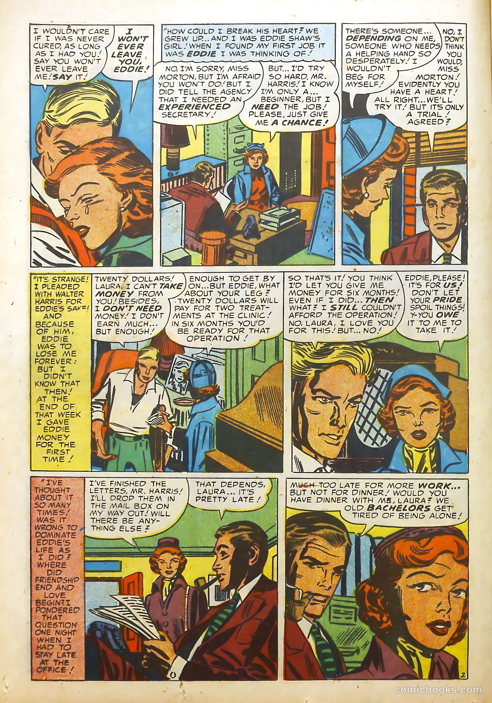 Young Brides #14 (1954) — page 12 of 36