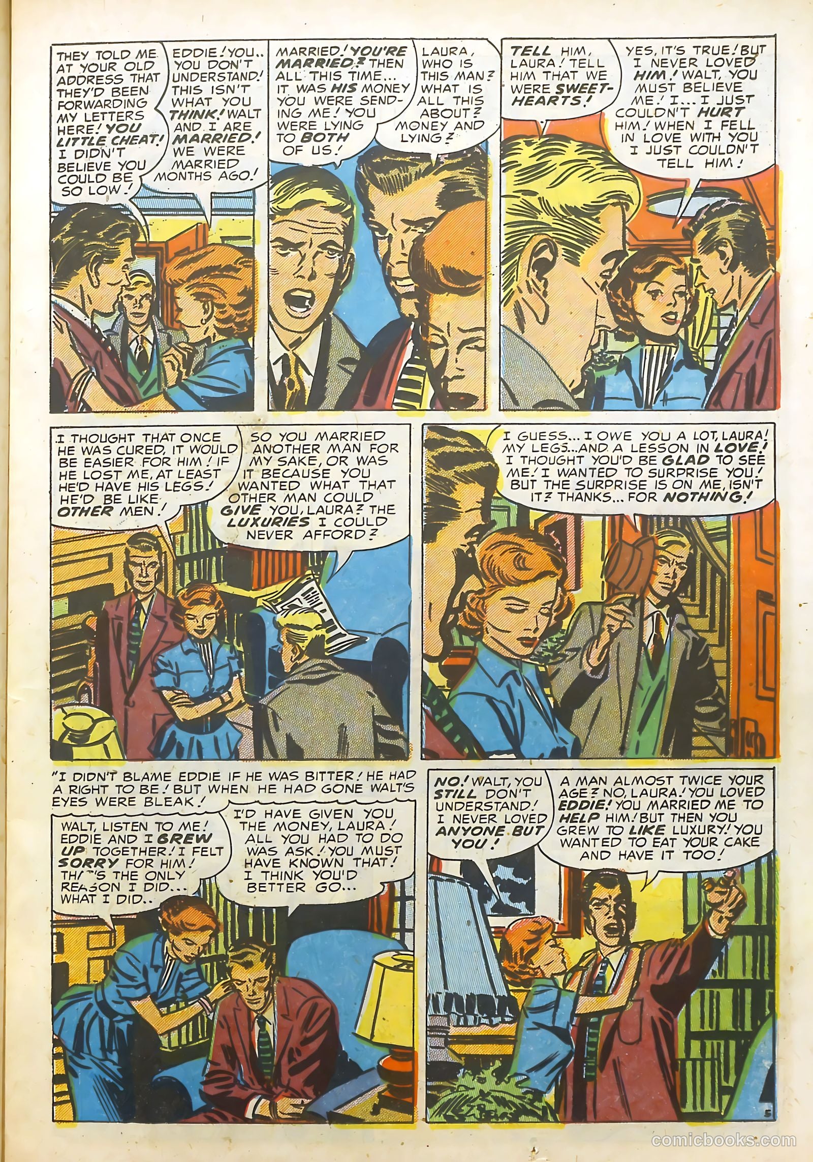 Young Brides #14 (1954) — page 15 of 36