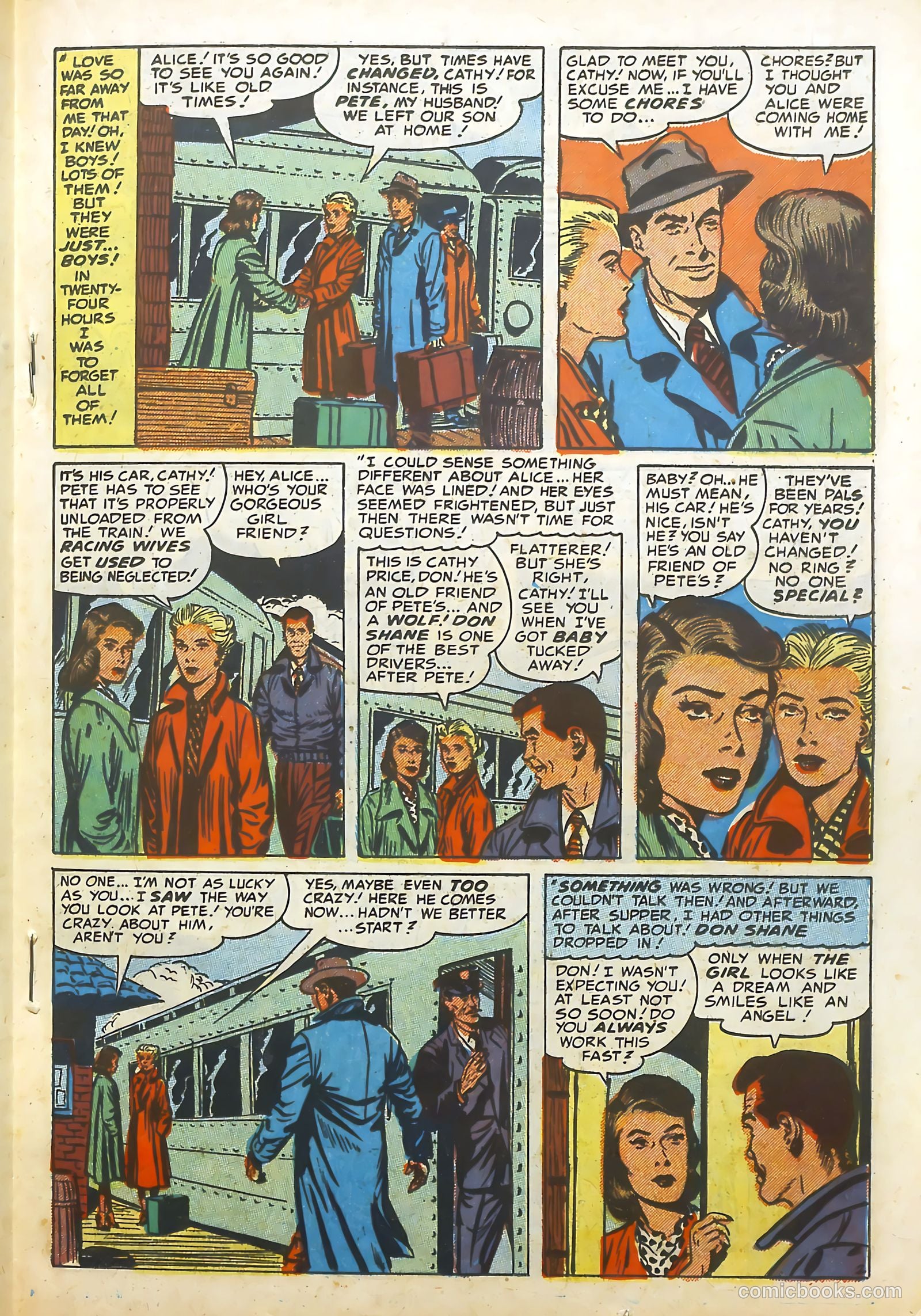 Young Brides #14 (1954) — page 19 of 36