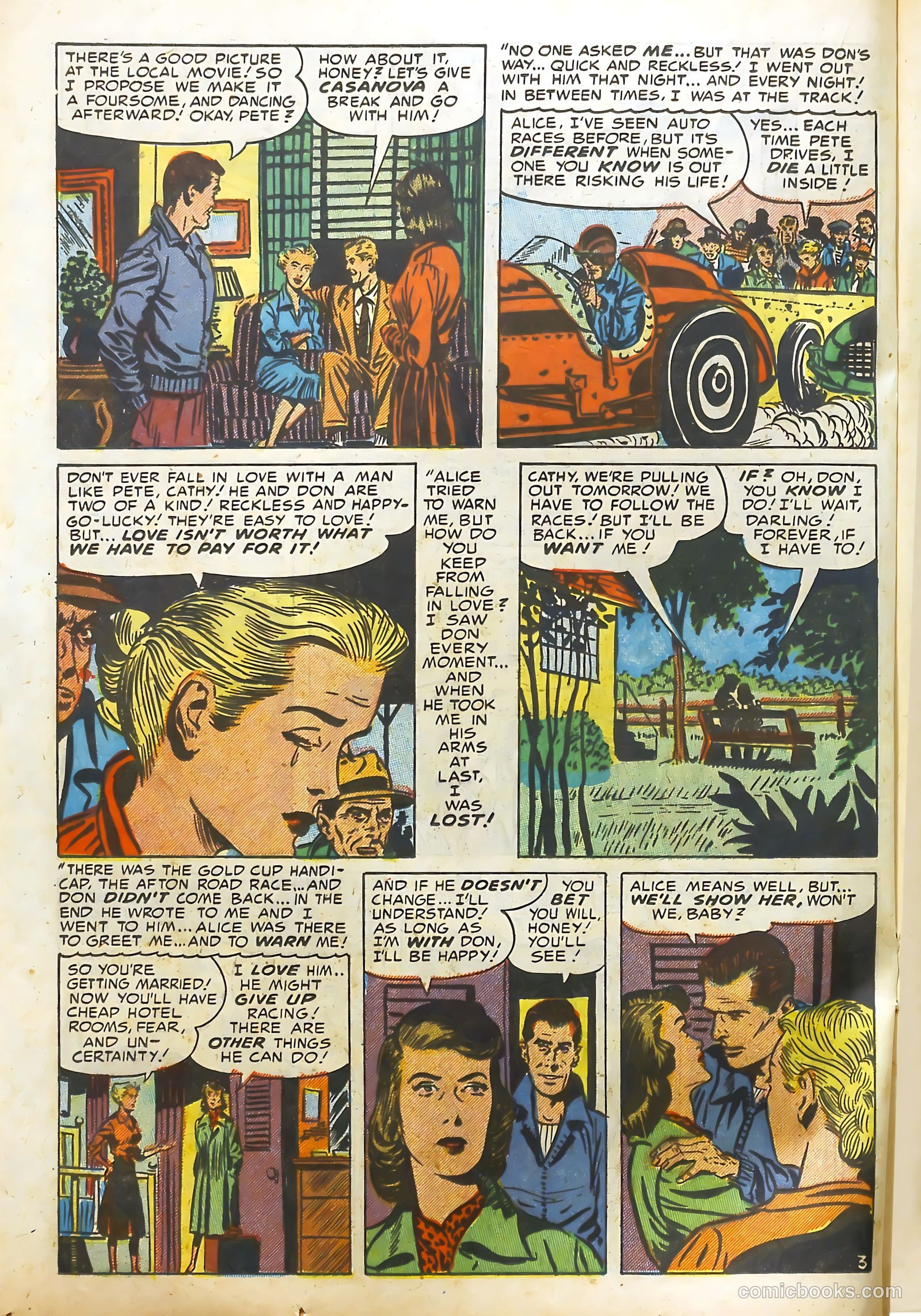 Young Brides #14 (1954) — page 20 of 36