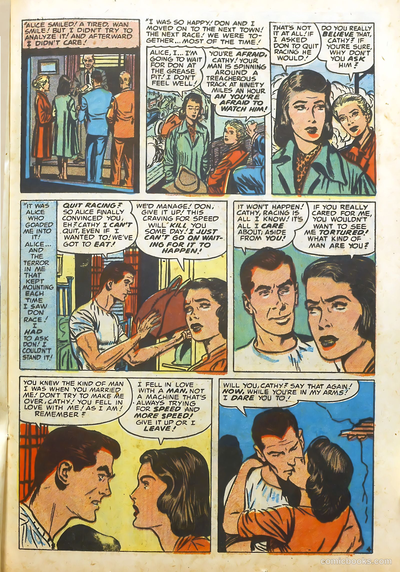 Young Brides #14 (1954) — page 21 of 36