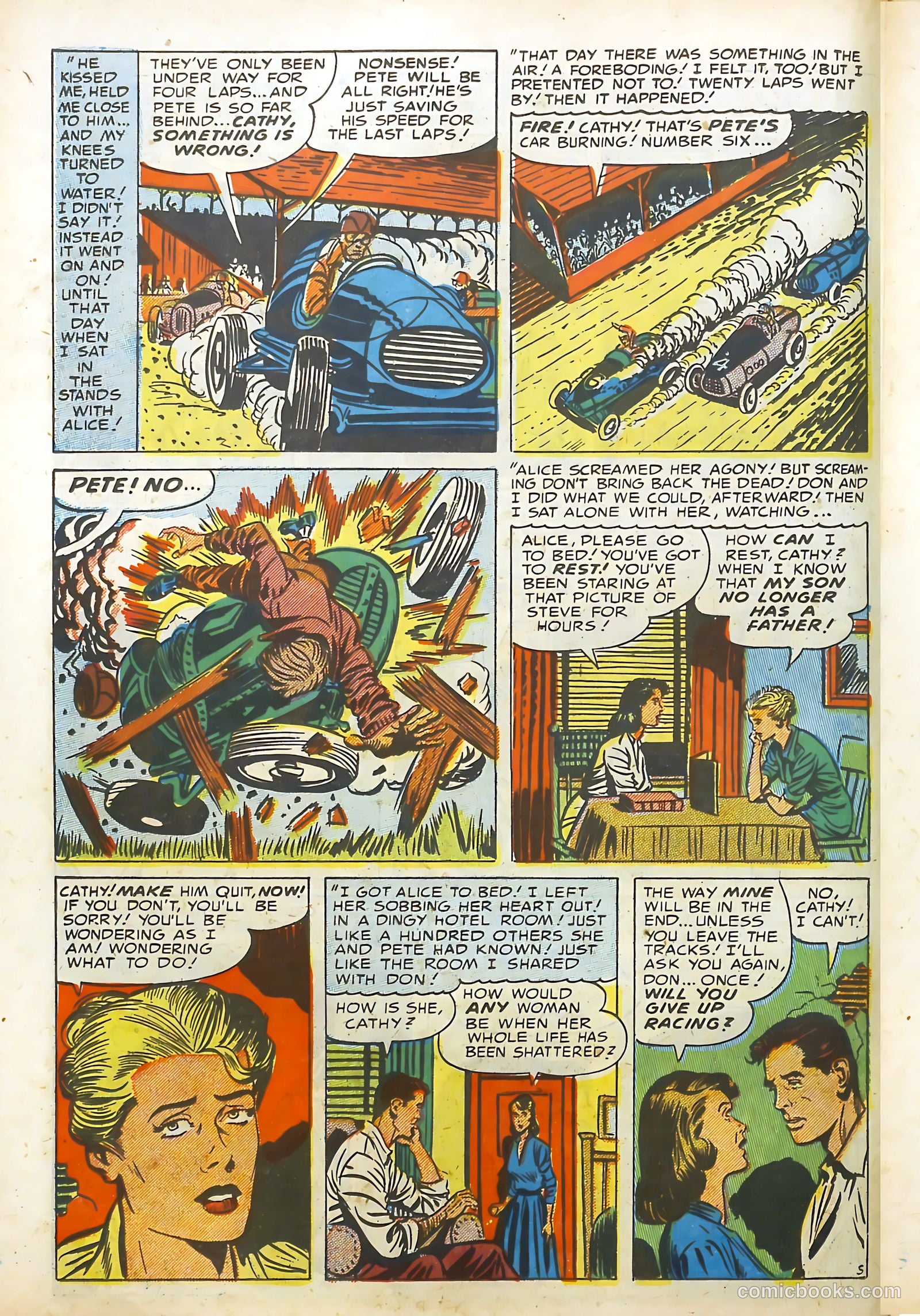 Young Brides #14 (1954) — page 22 of 36