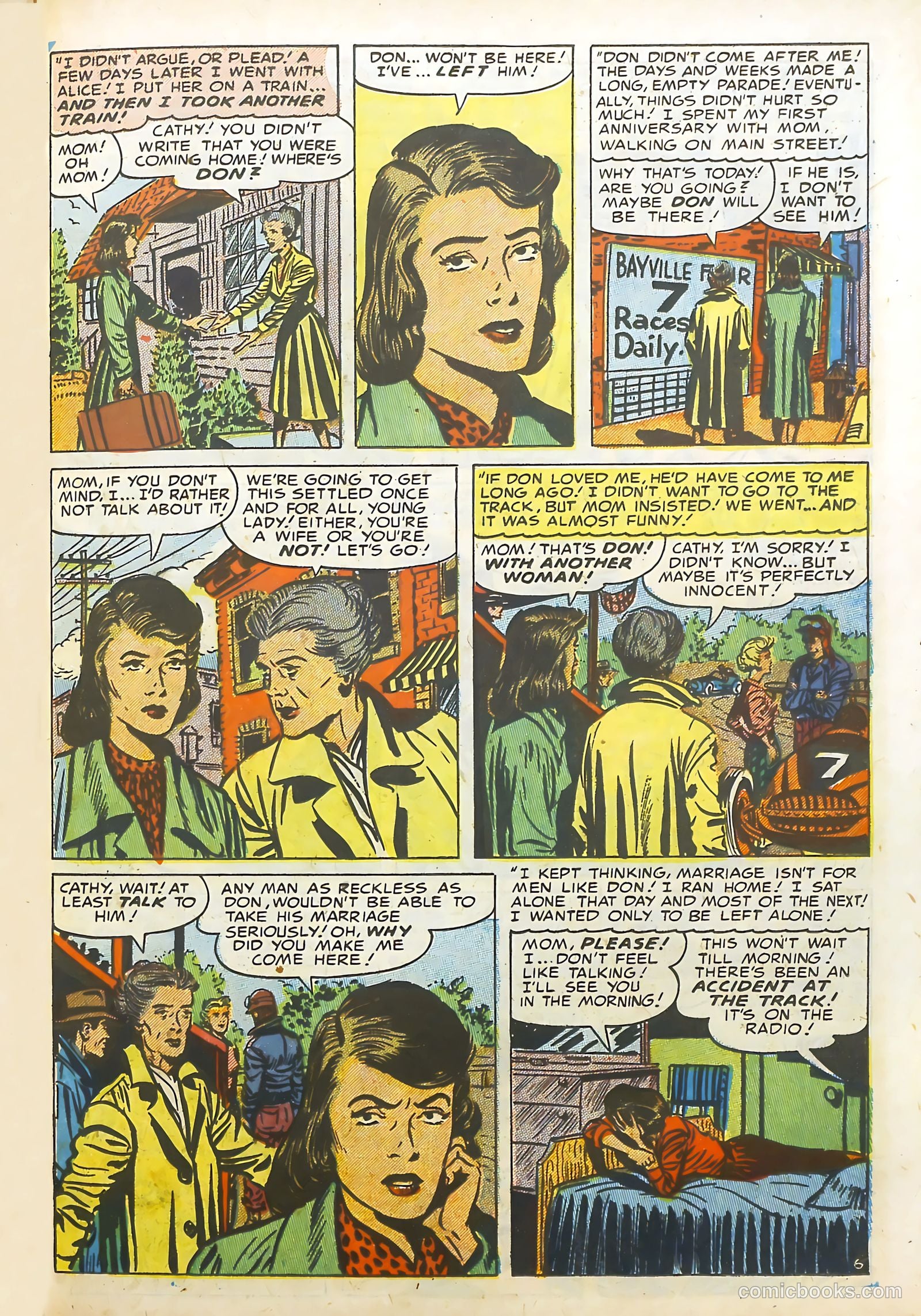 Young Brides #14 (1954) — page 23 of 36