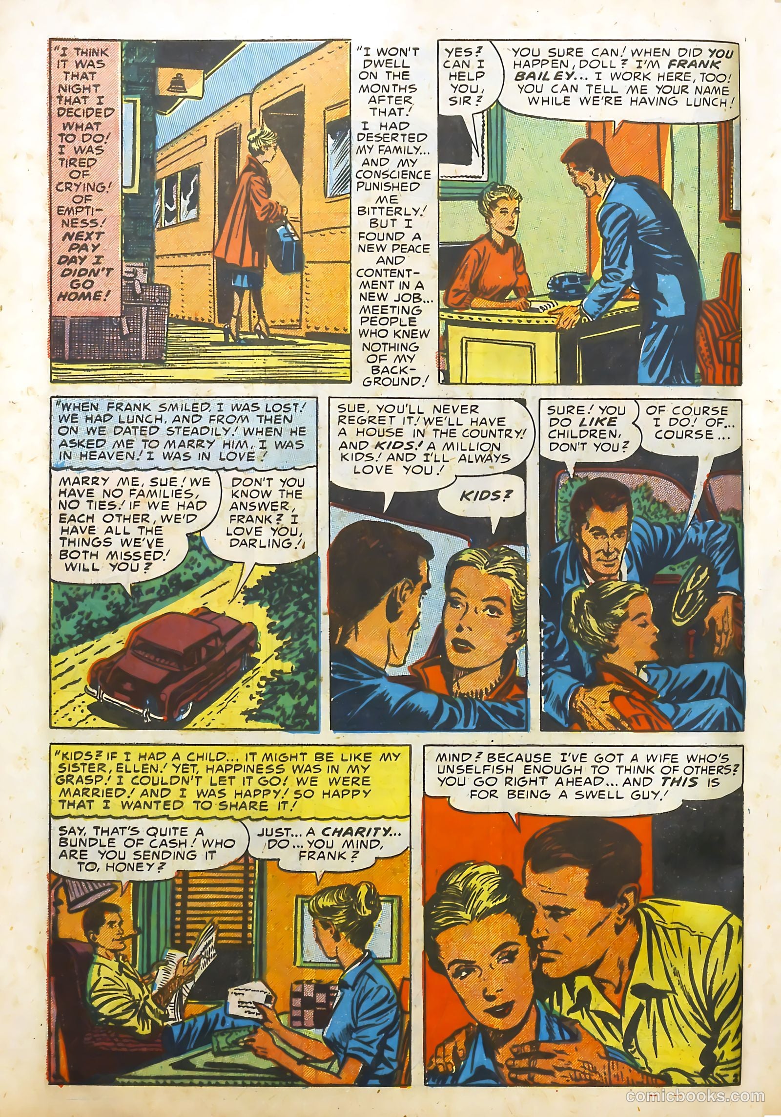 Young Brides #14 (1954) — page 28 of 36