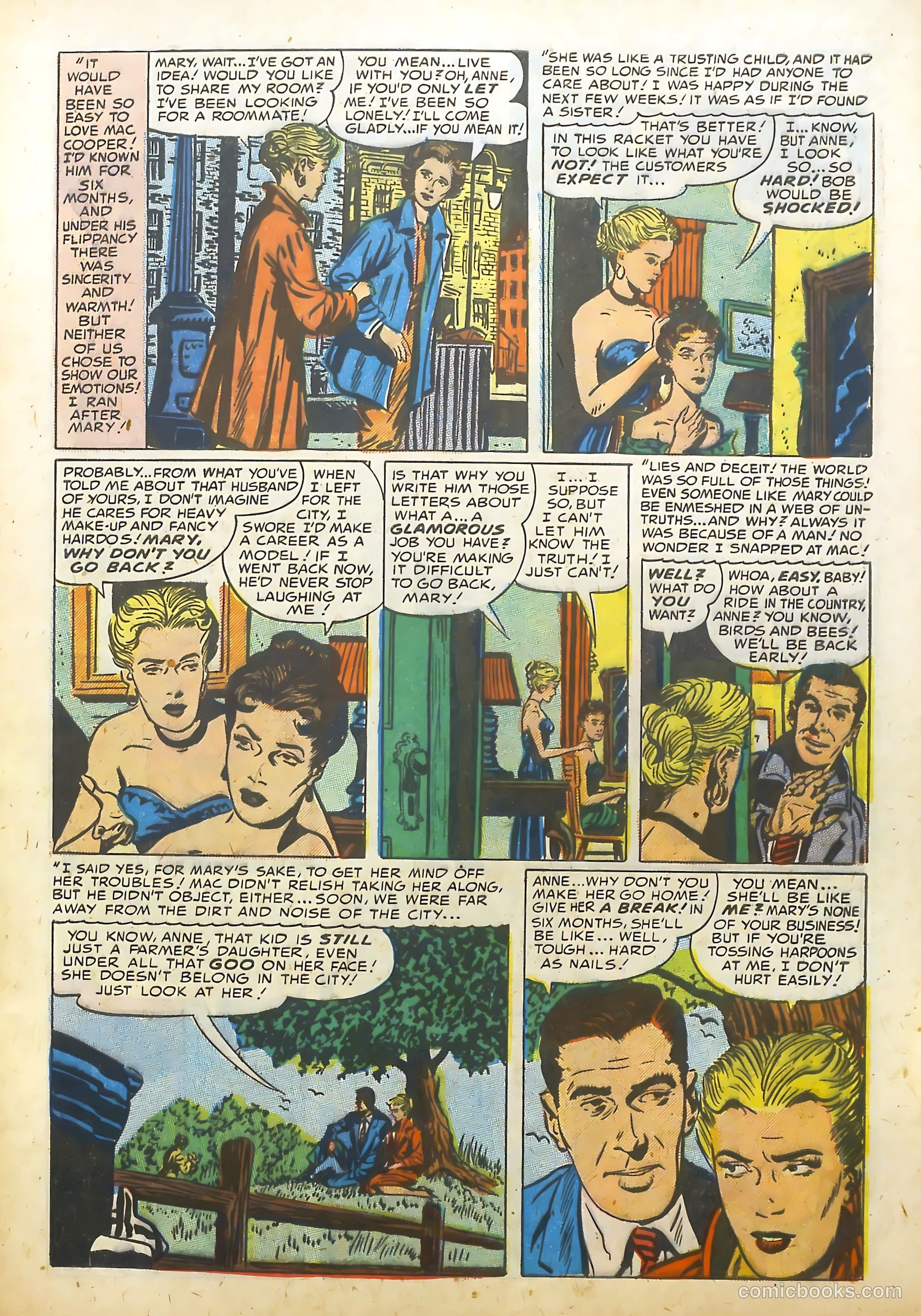 Young Brides #15 (1954) — page 5 of 36