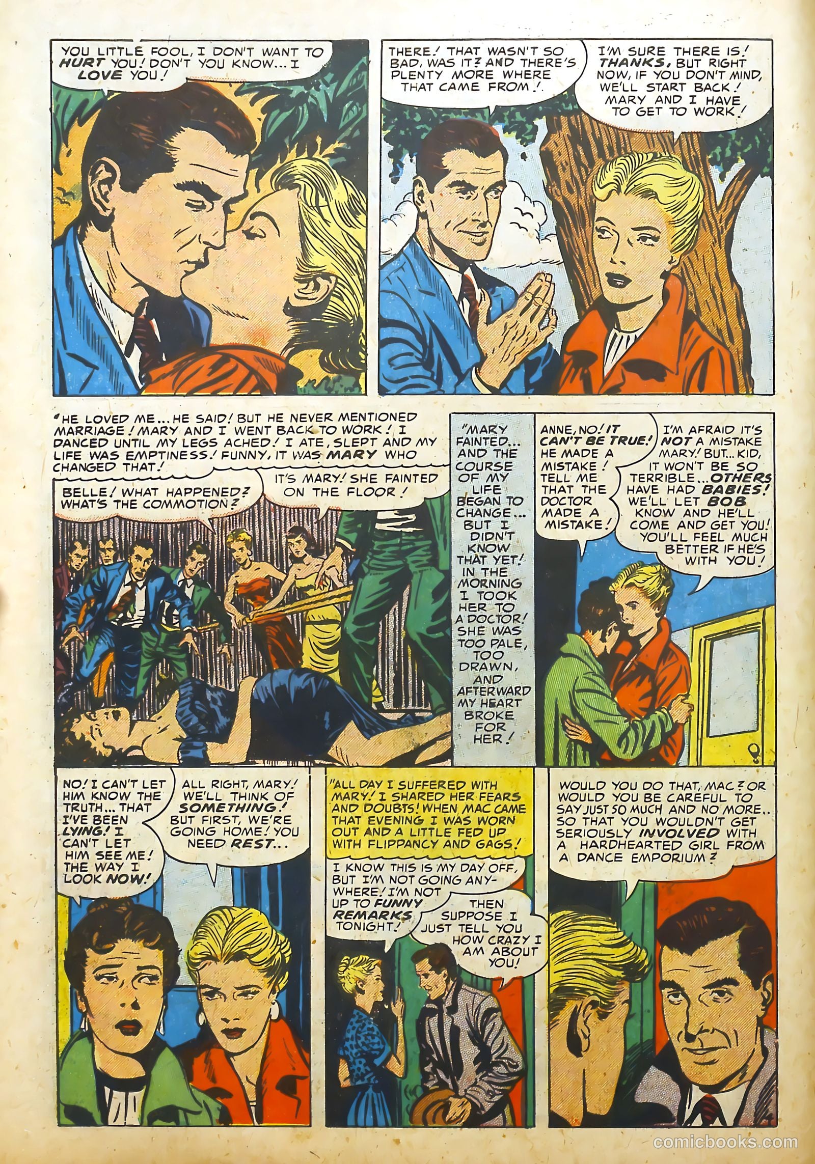 Young Brides #15 (1954) — page 6 of 36