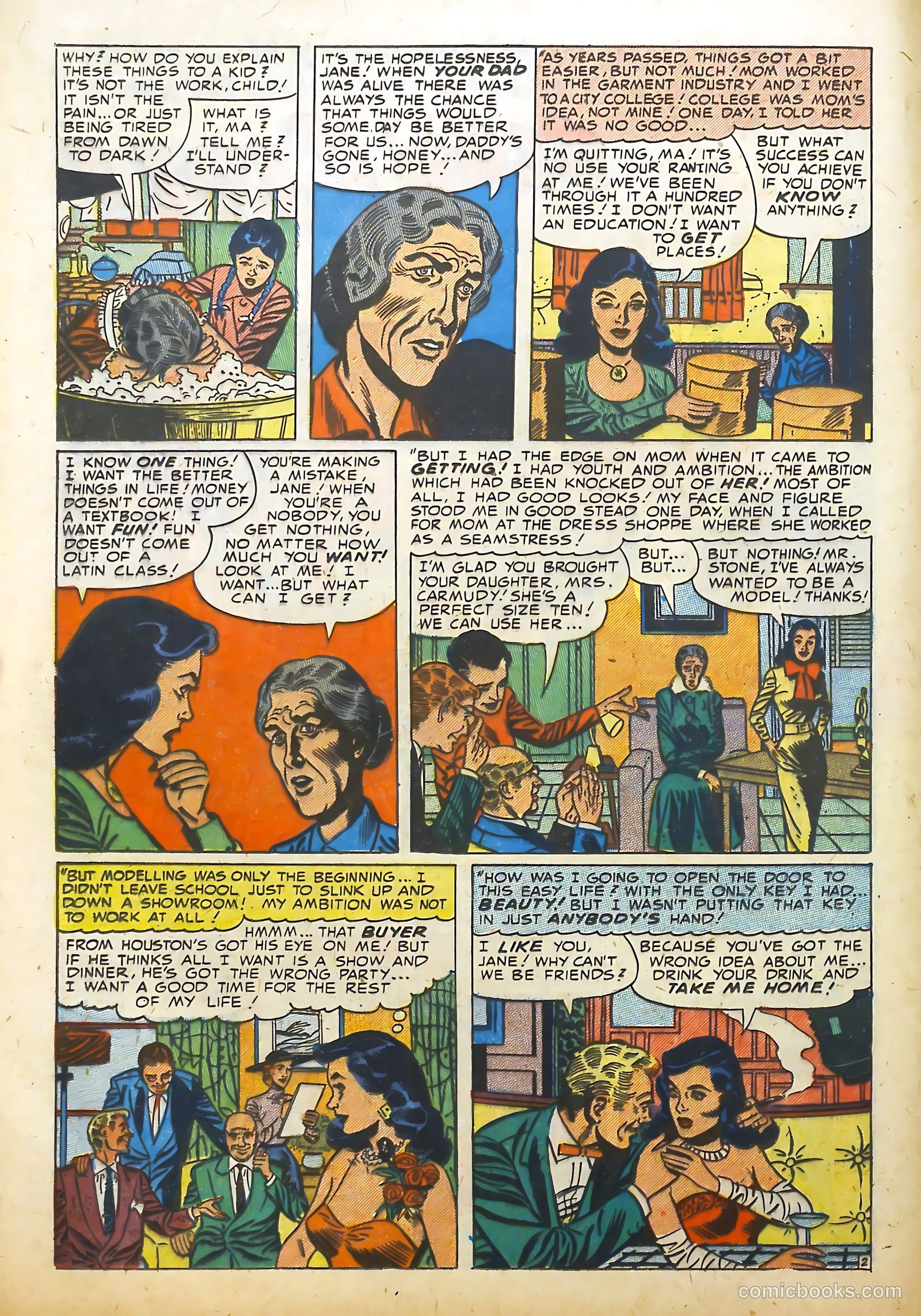 Young Brides #15 (1954) — page 12 of 36