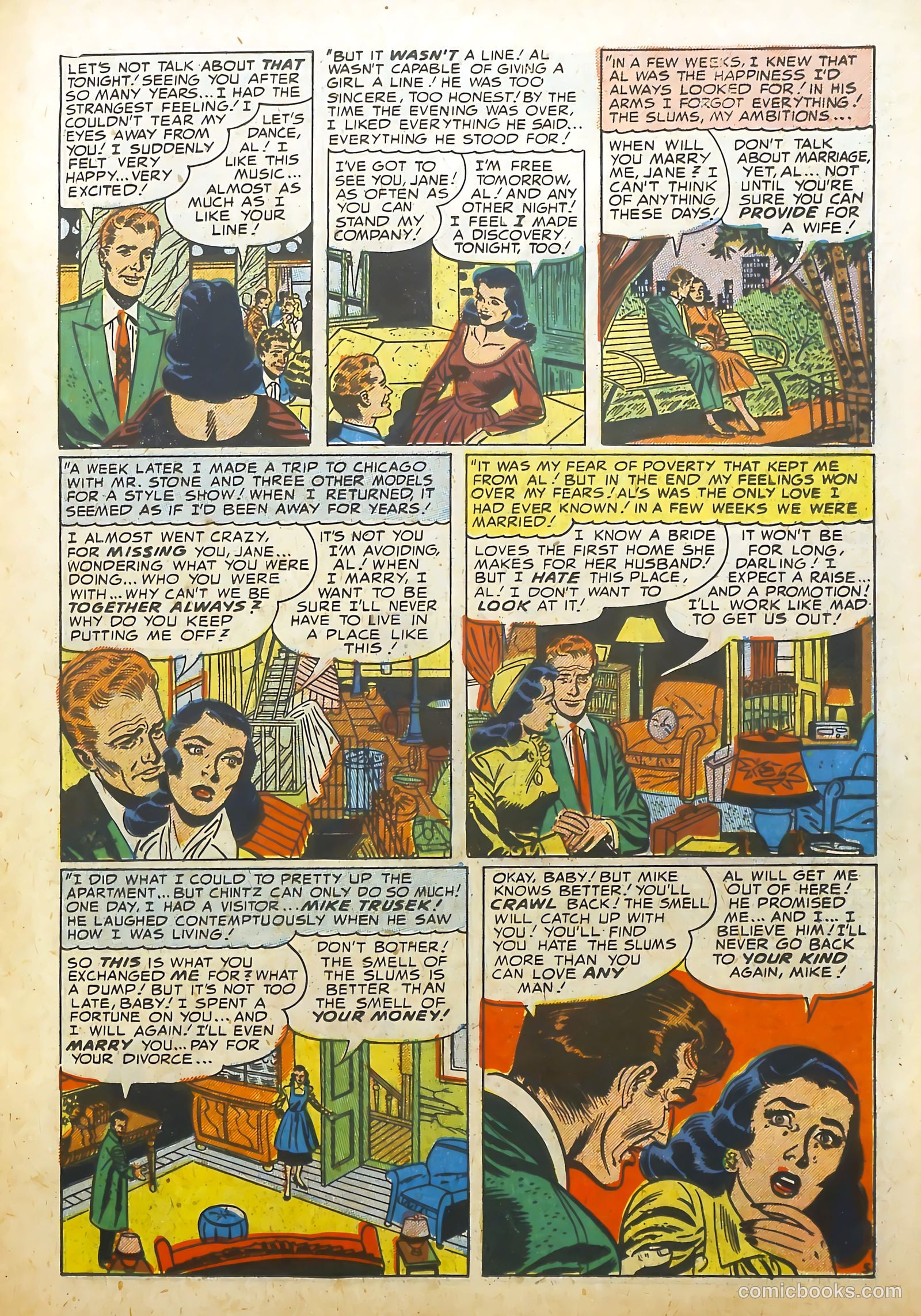 Young Brides #15 (1954) — page 15 of 36