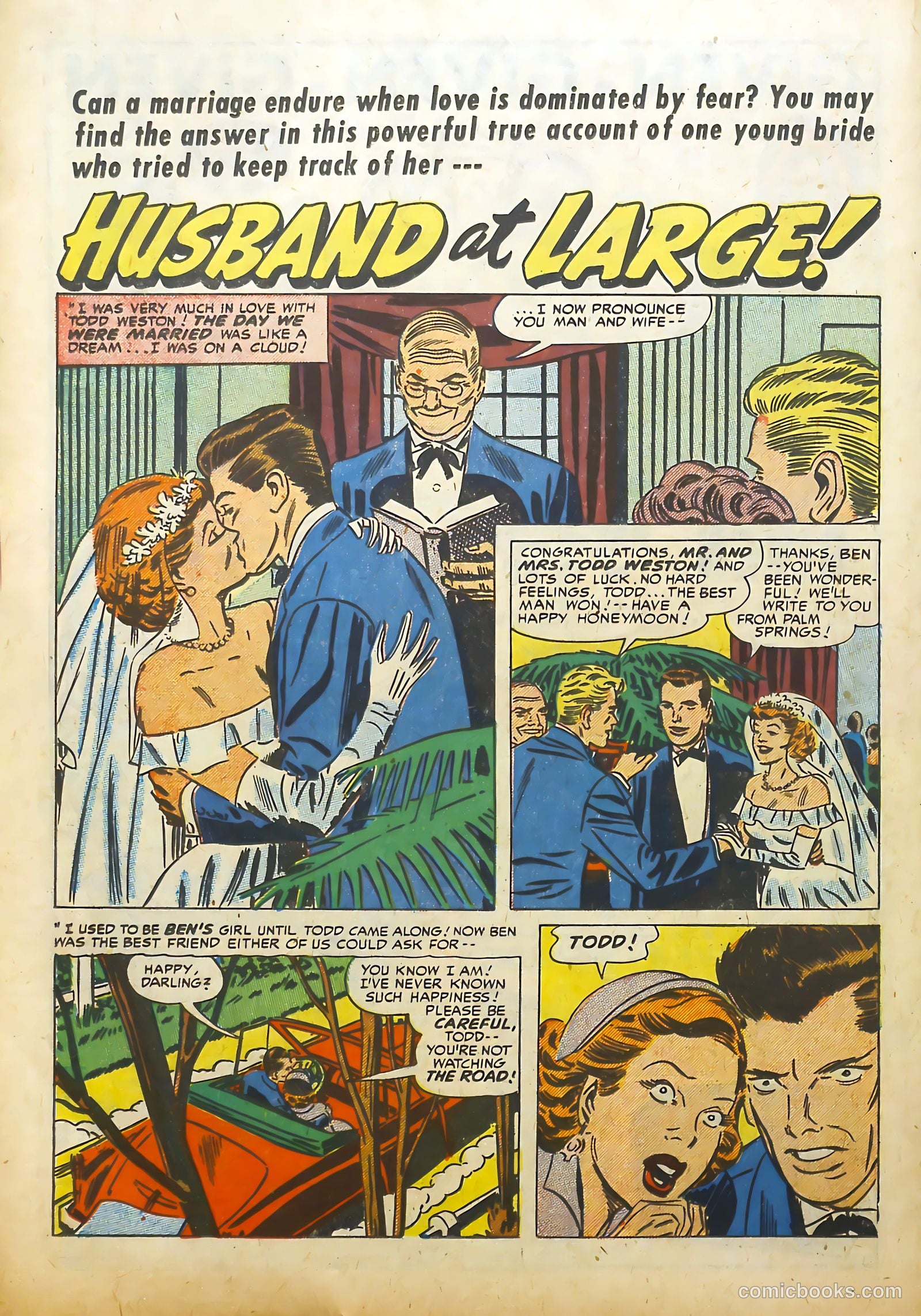Young Brides #15 (1954) — page 18 of 36