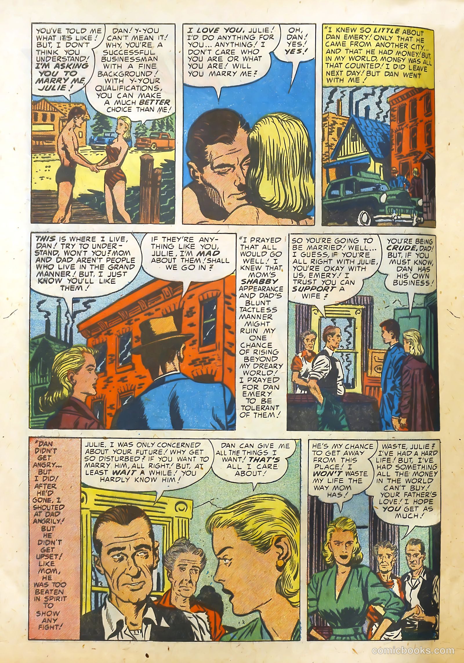 Young Brides #15 (1954) — page 28 of 36