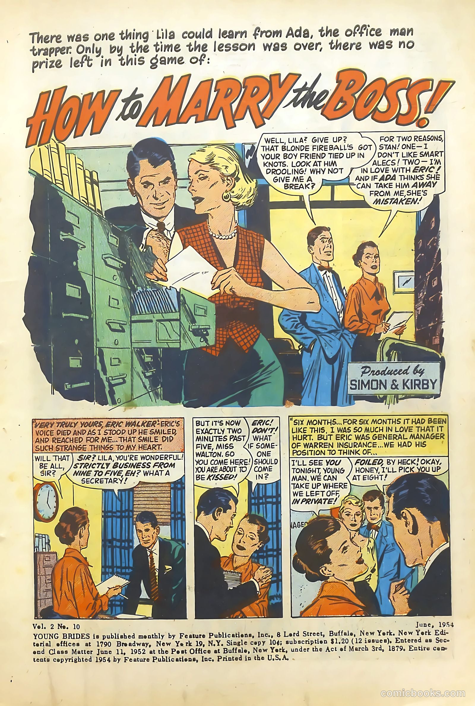 Young Brides #16 (1954) — page 3 of 36
