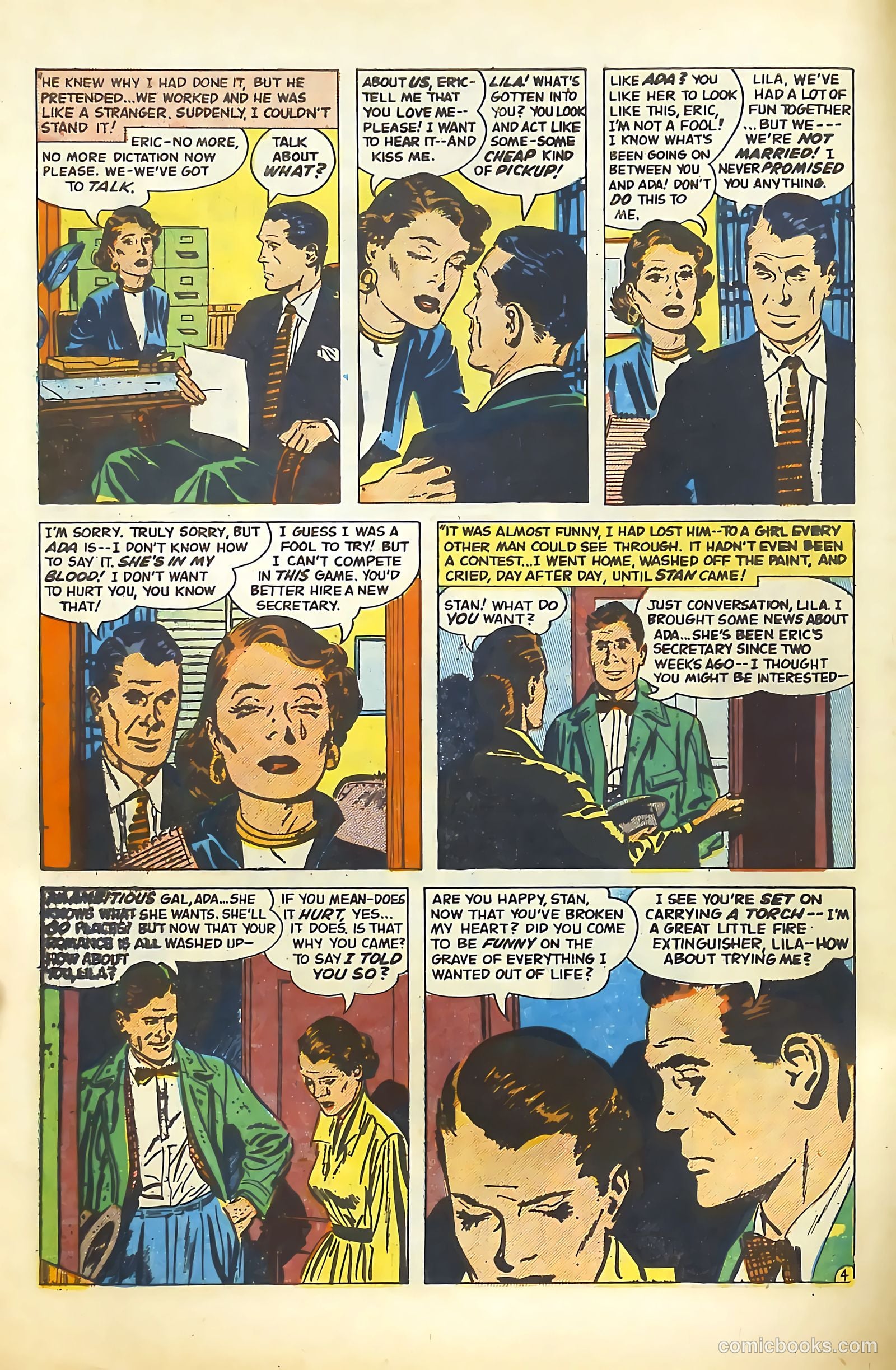 Young Brides #16 (1954) — page 6 of 36