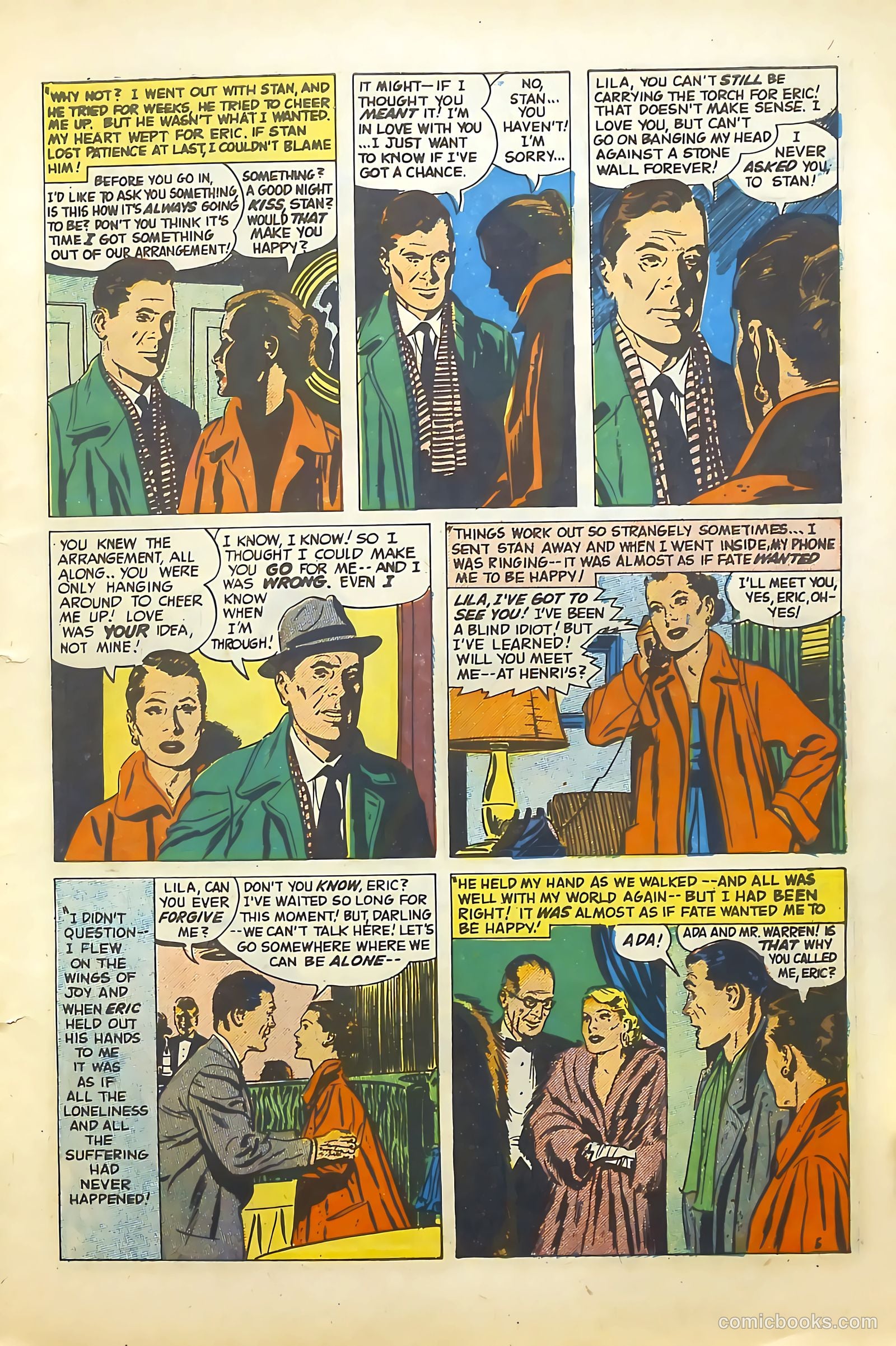 Young Brides #16 (1954) — page 7 of 36