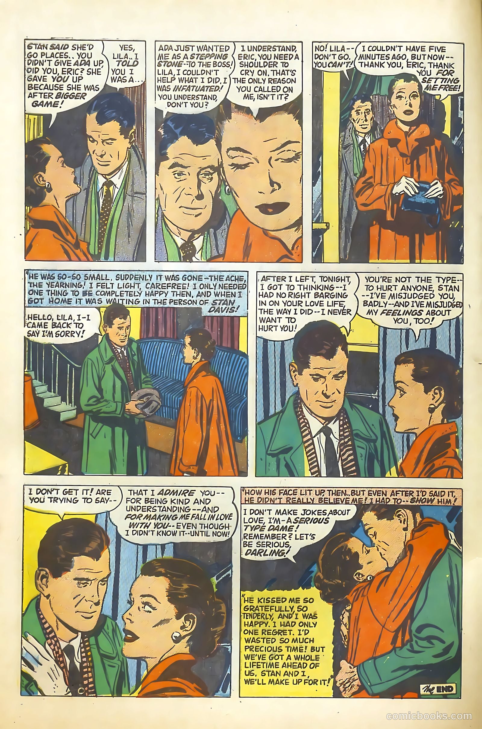 Young Brides #16 (1954) — page 8 of 36