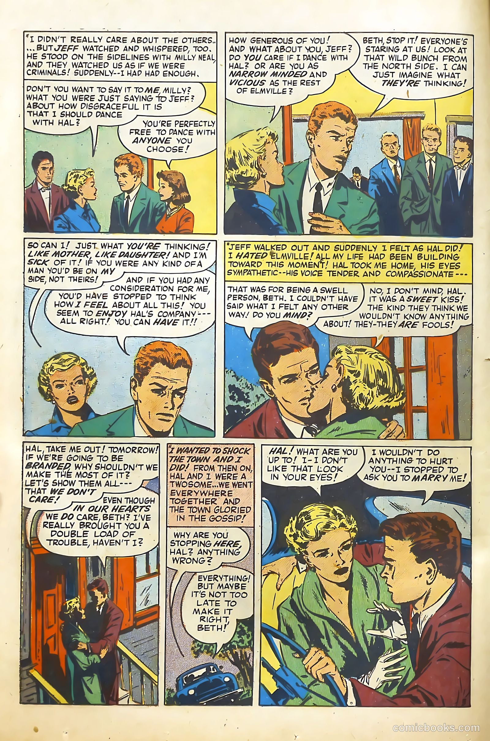 Young Brides #16 (1954) — page 12 of 36