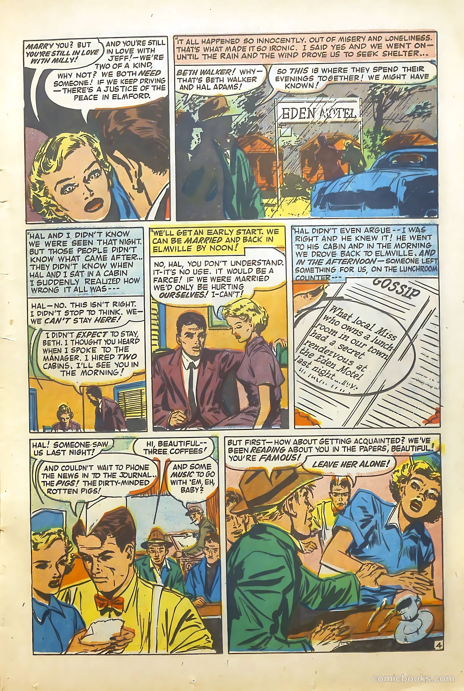 Young Brides #16 (1954) — page 13 of 36