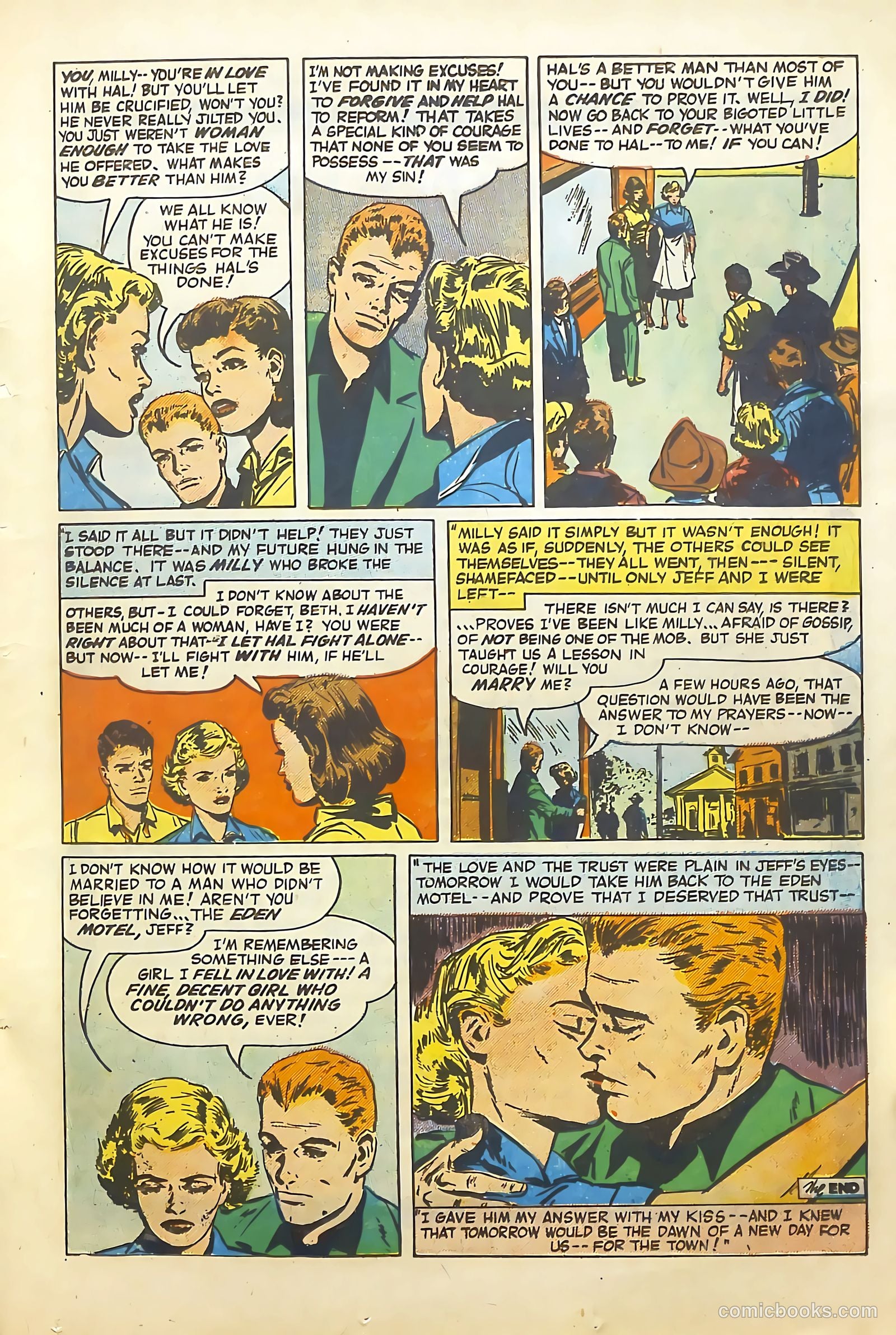 Young Brides #16 (1954) — page 15 of 36