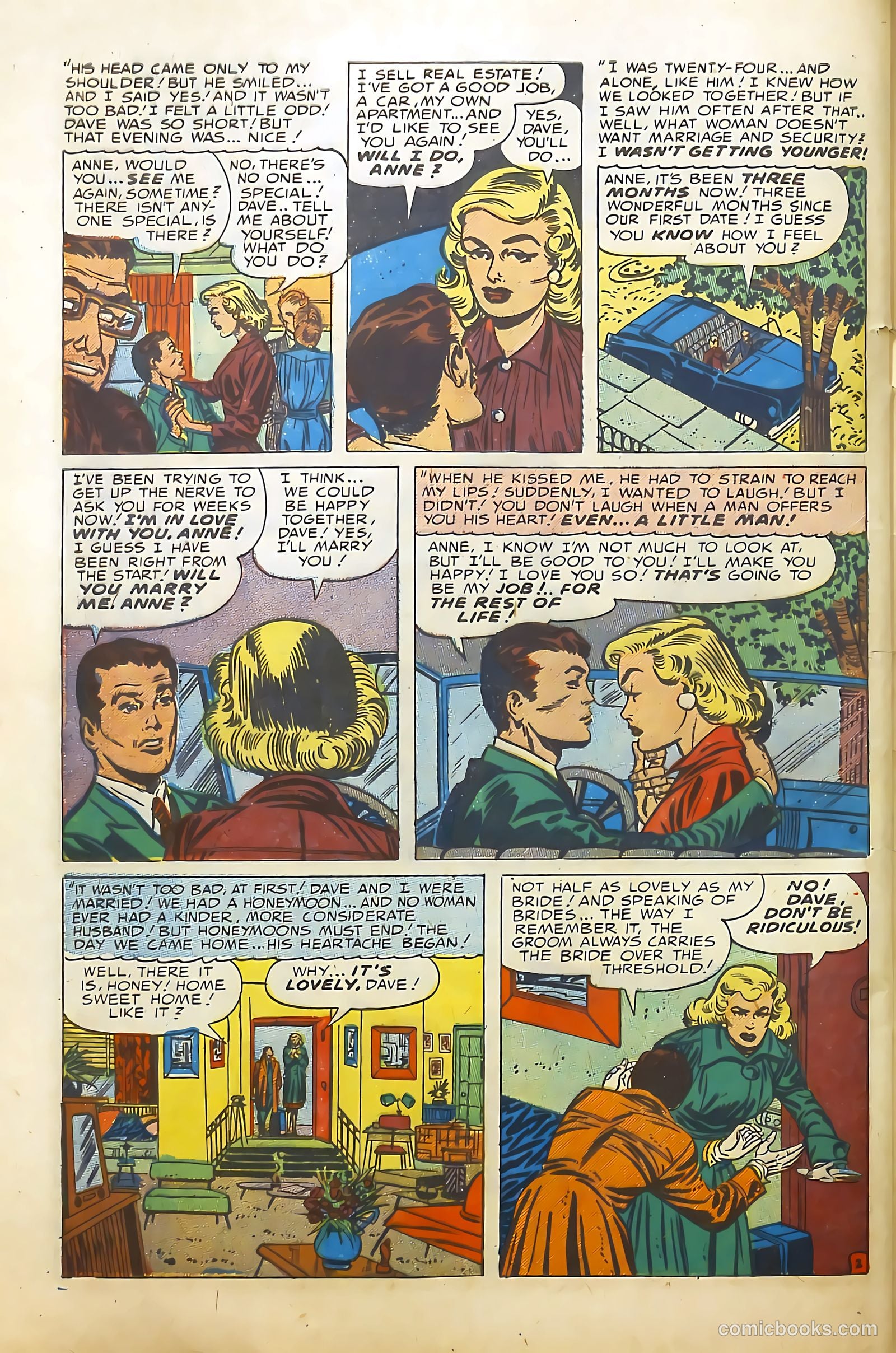 Young Brides #16 (1954) — page 28 of 36