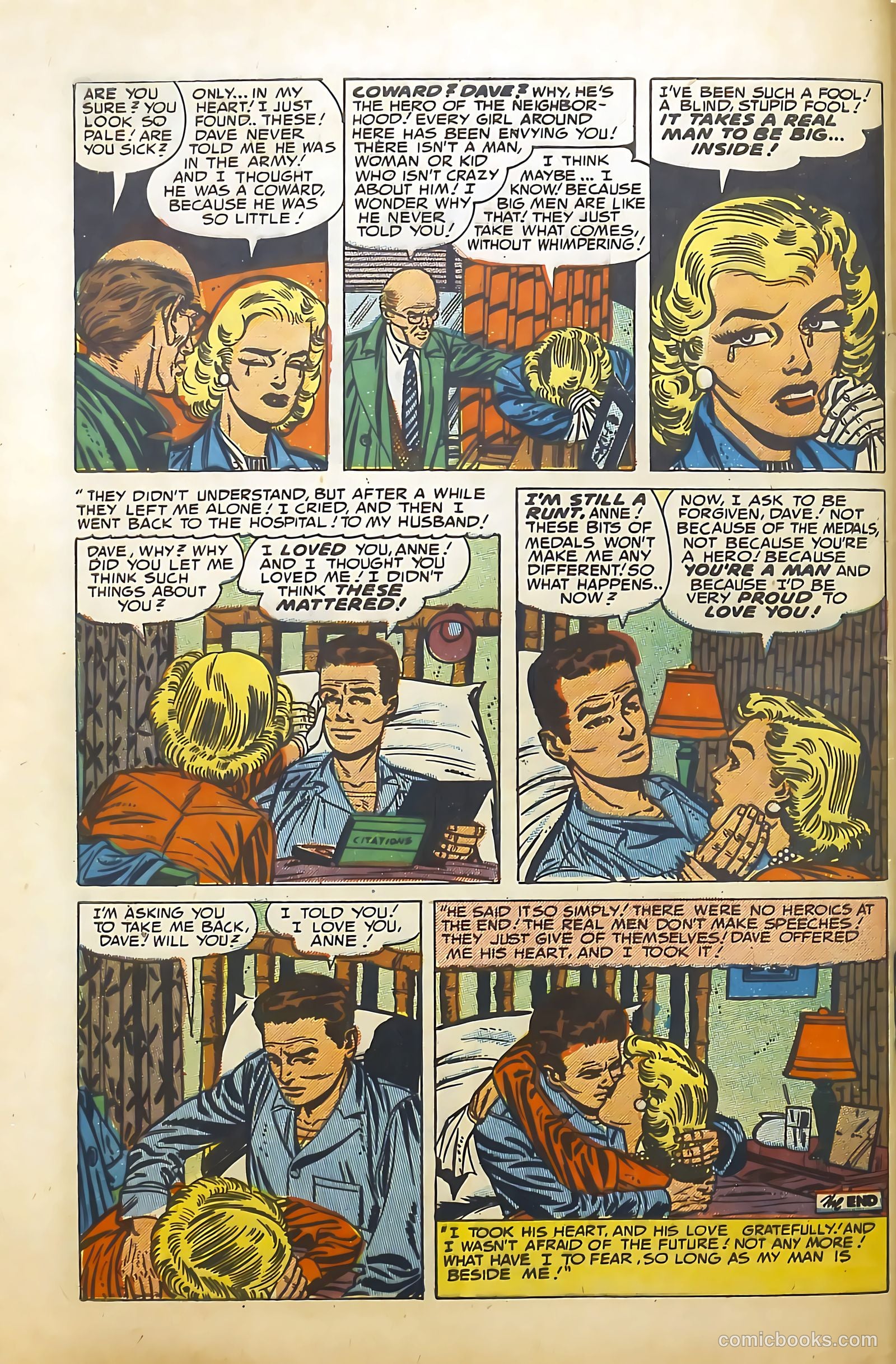 Young Brides #16 (1954) — page 32 of 36