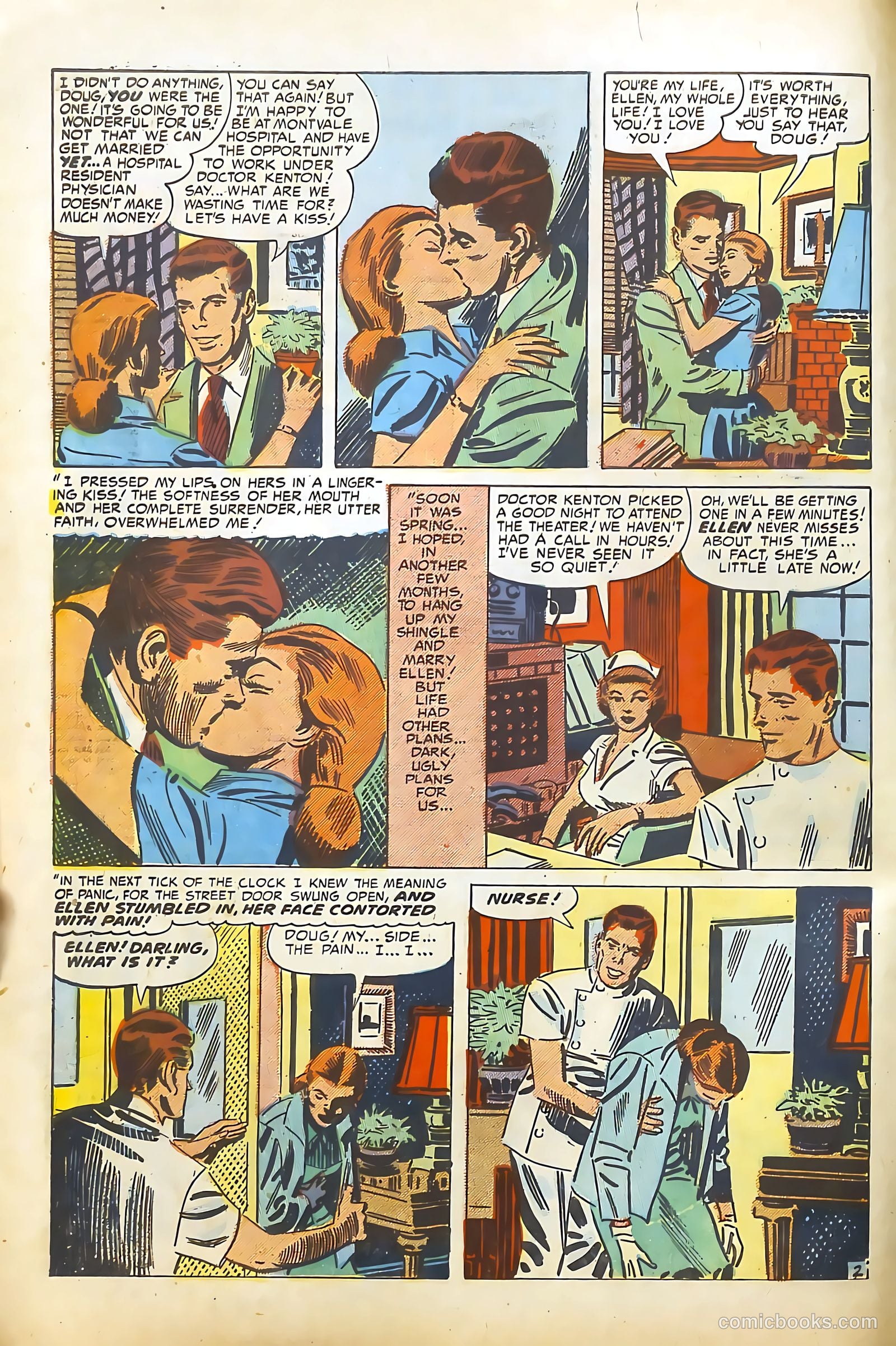 Young Brides #17 (1954) — page 4 of 36
