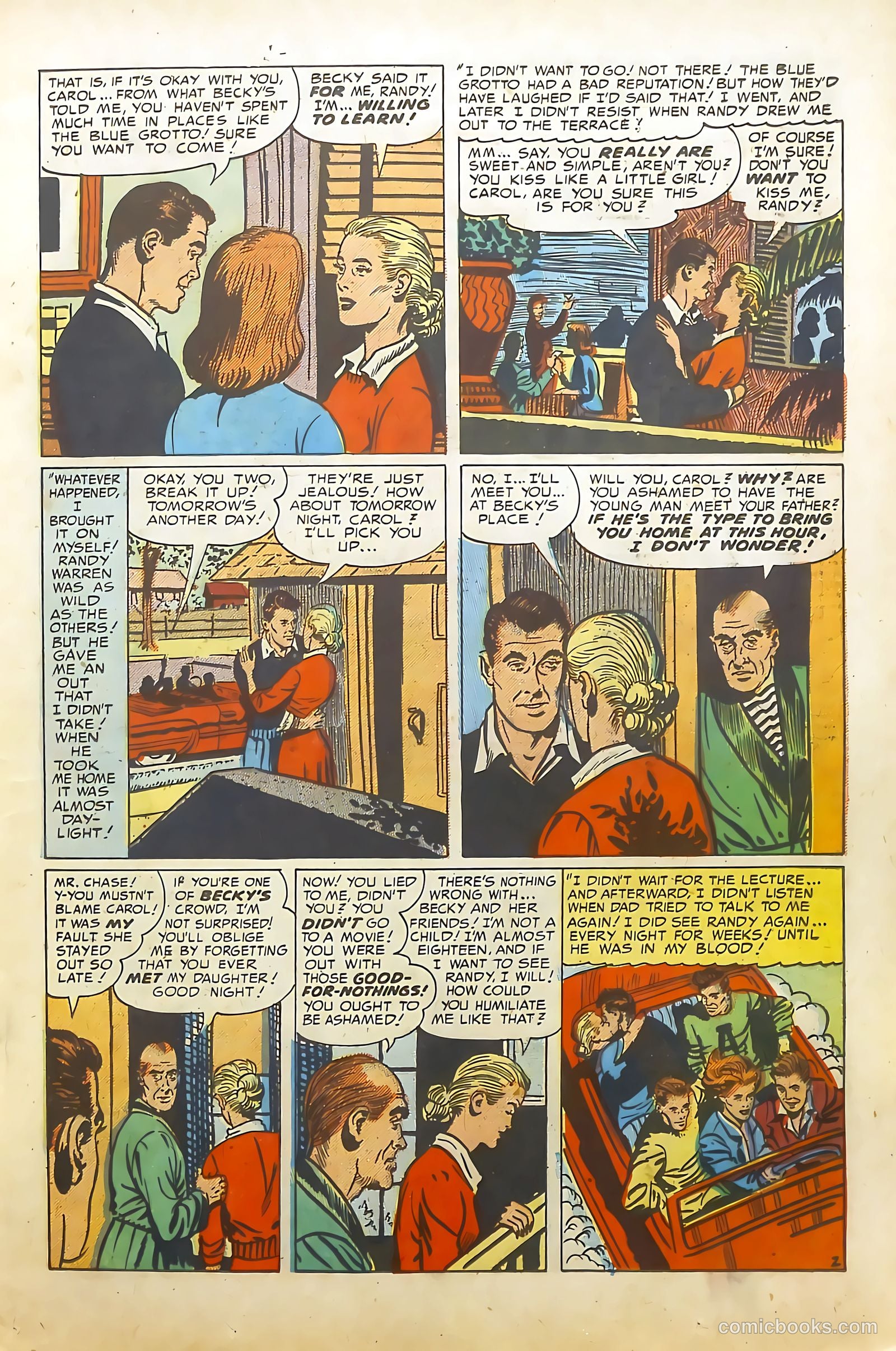 Young Brides #17 (1954) — page 17 of 36