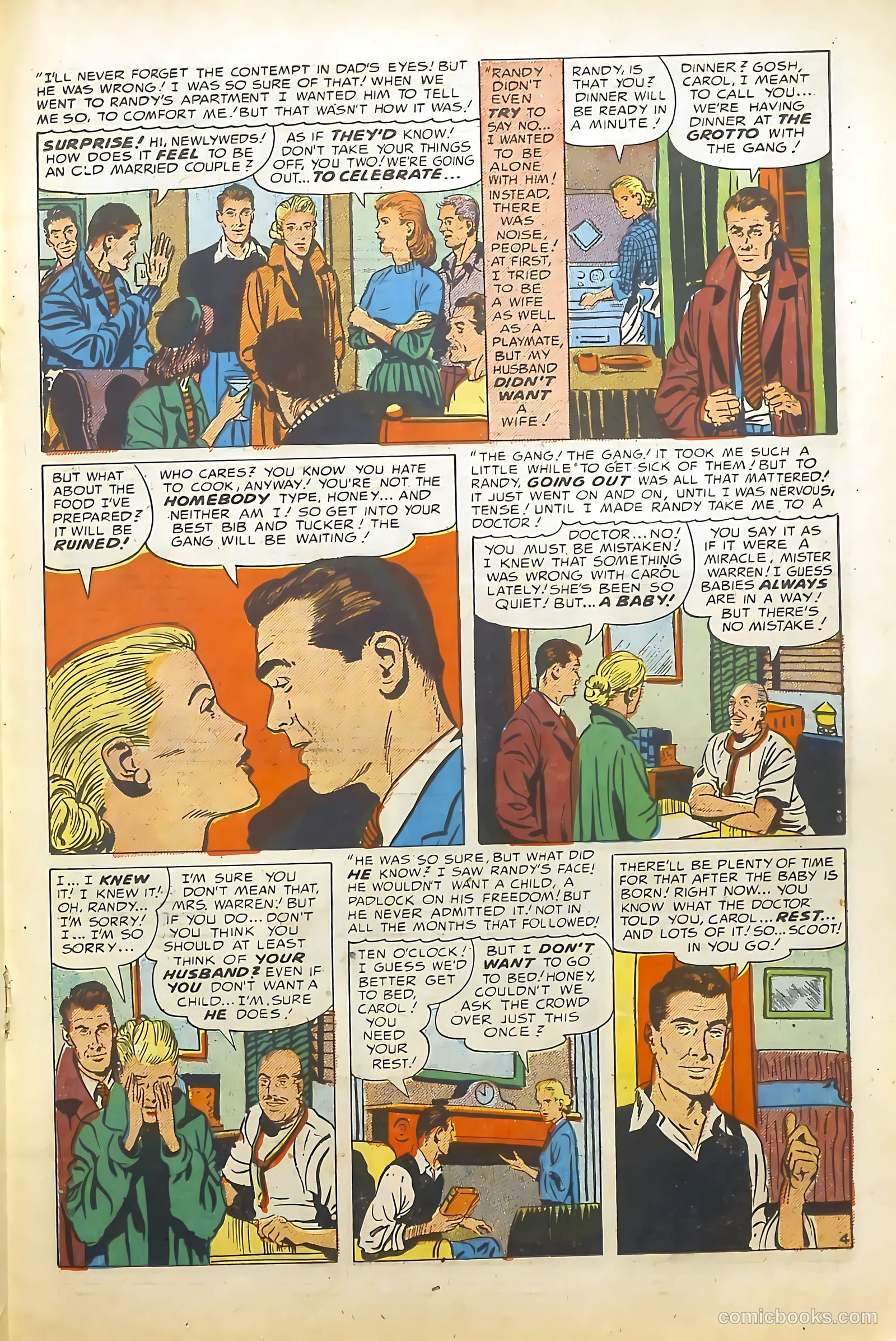 Young Brides #17 (1954) — page 19 of 36