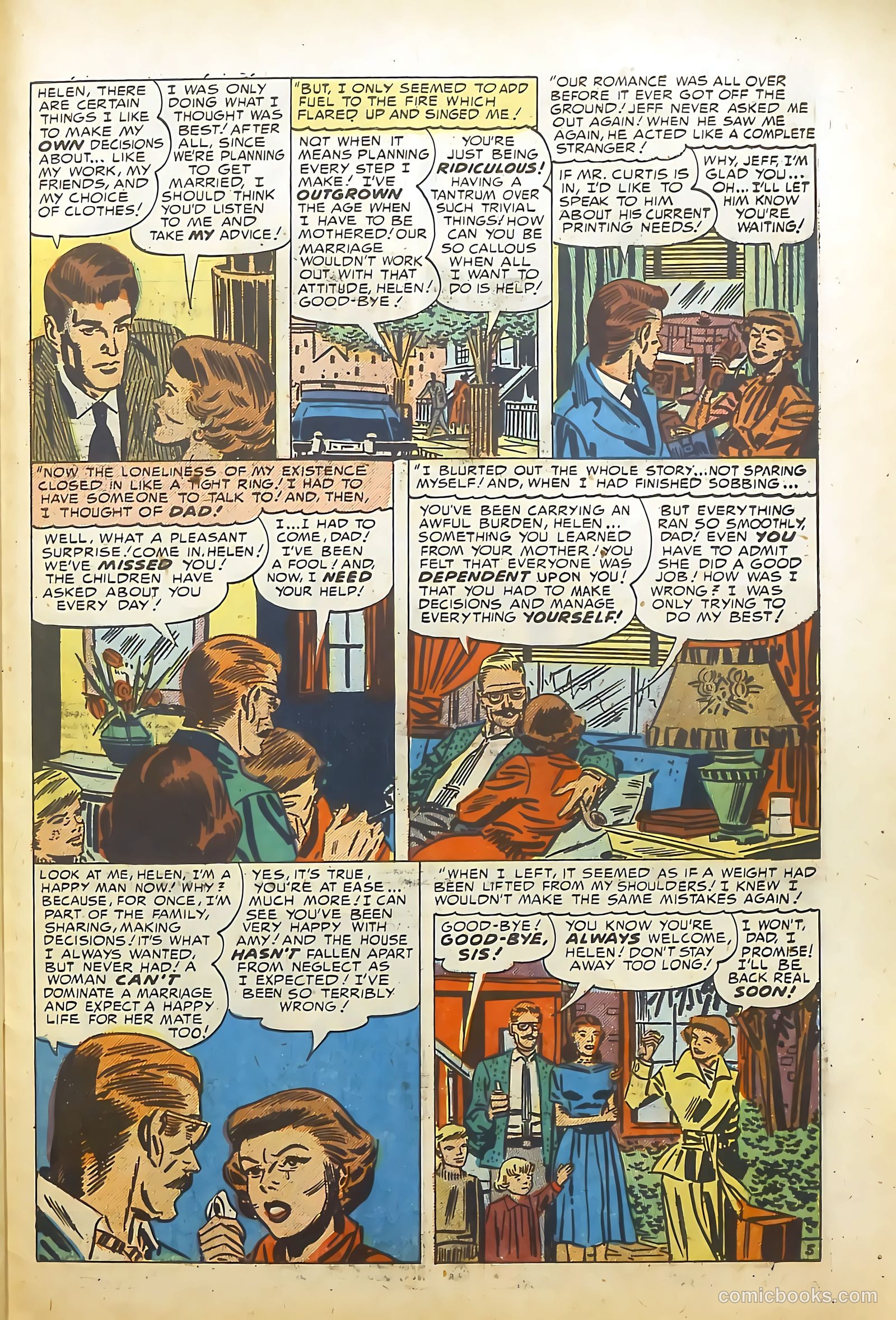 Young Brides #17 (1954) — page 31 of 36