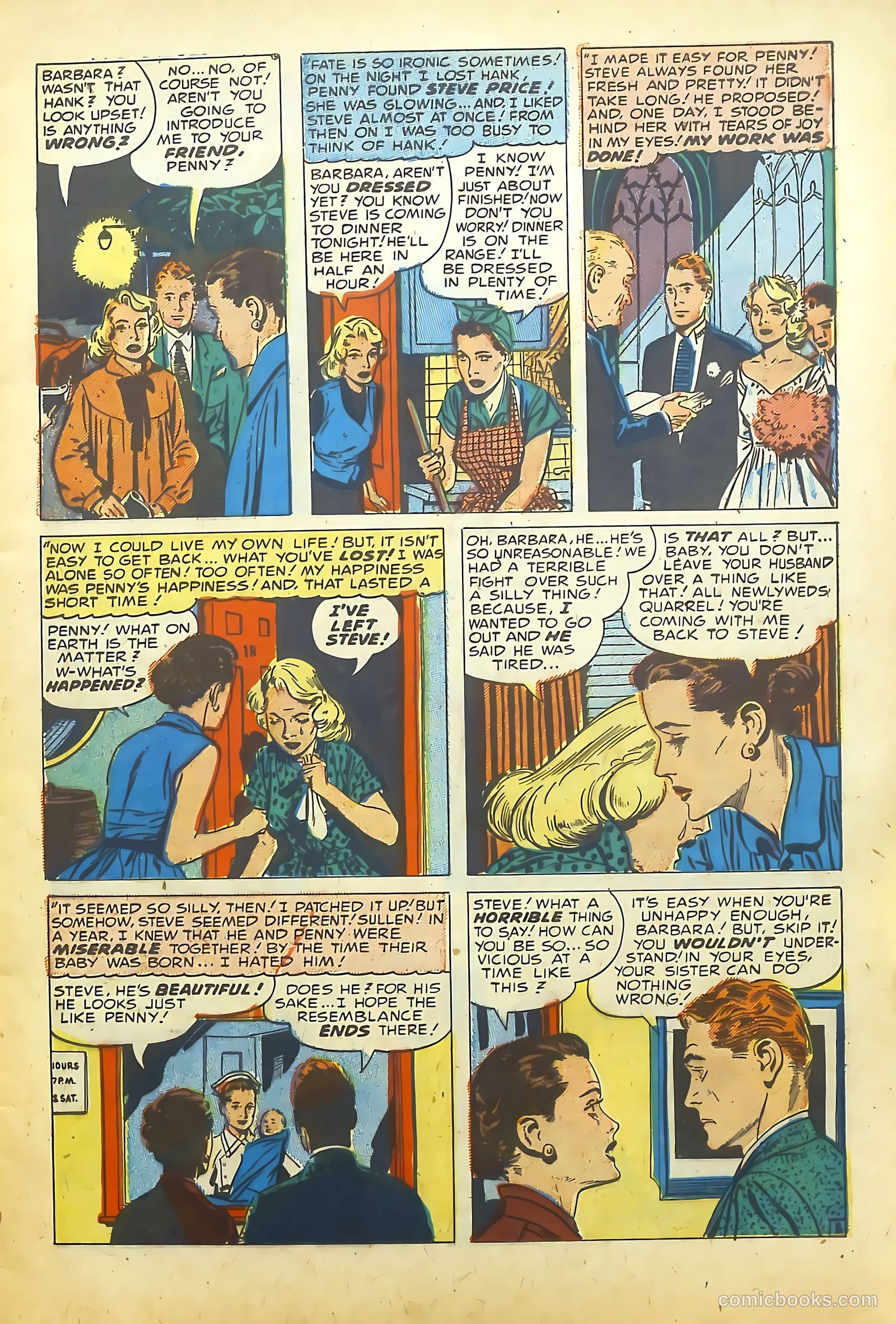 Young Brides #18 (1954) — page 5 of 36