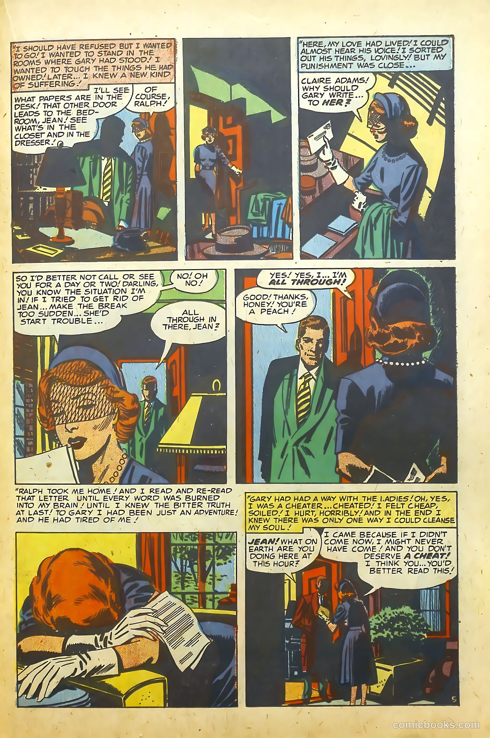 Young Brides #18 (1954) — page 19 of 36