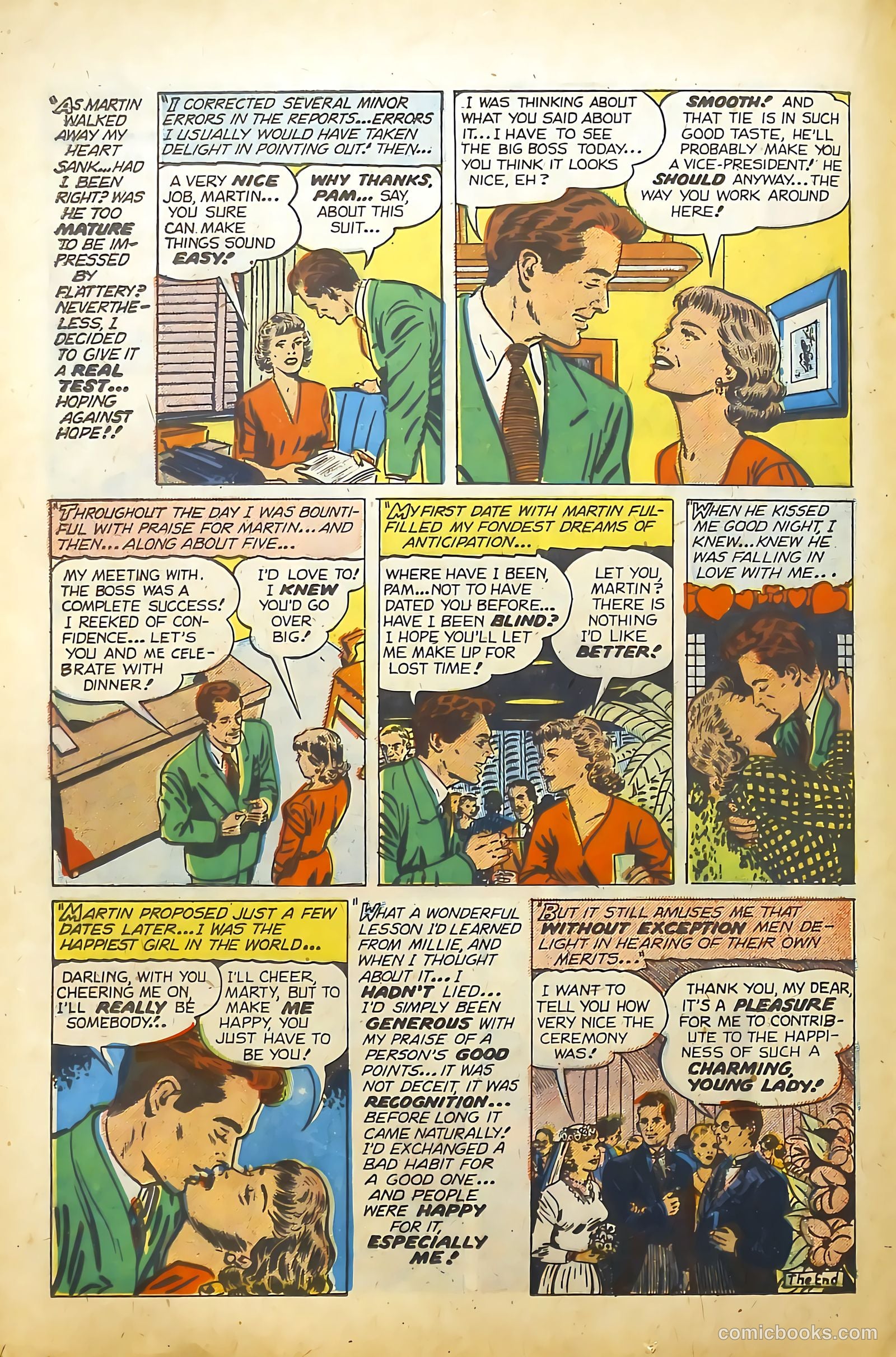 Young Brides #18 (1954) — page 24 of 36