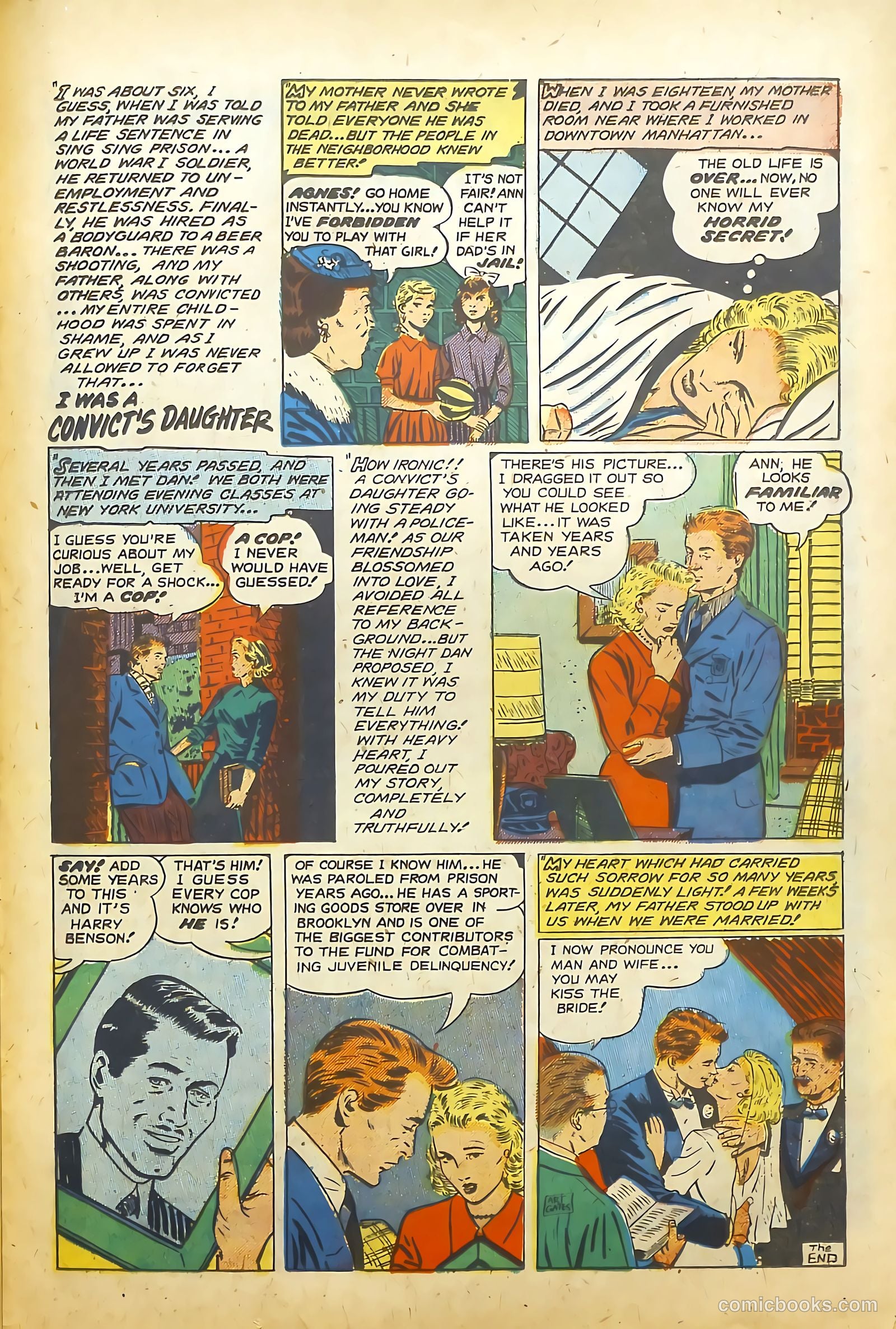 Young Brides #18 (1954) — page 25 of 36