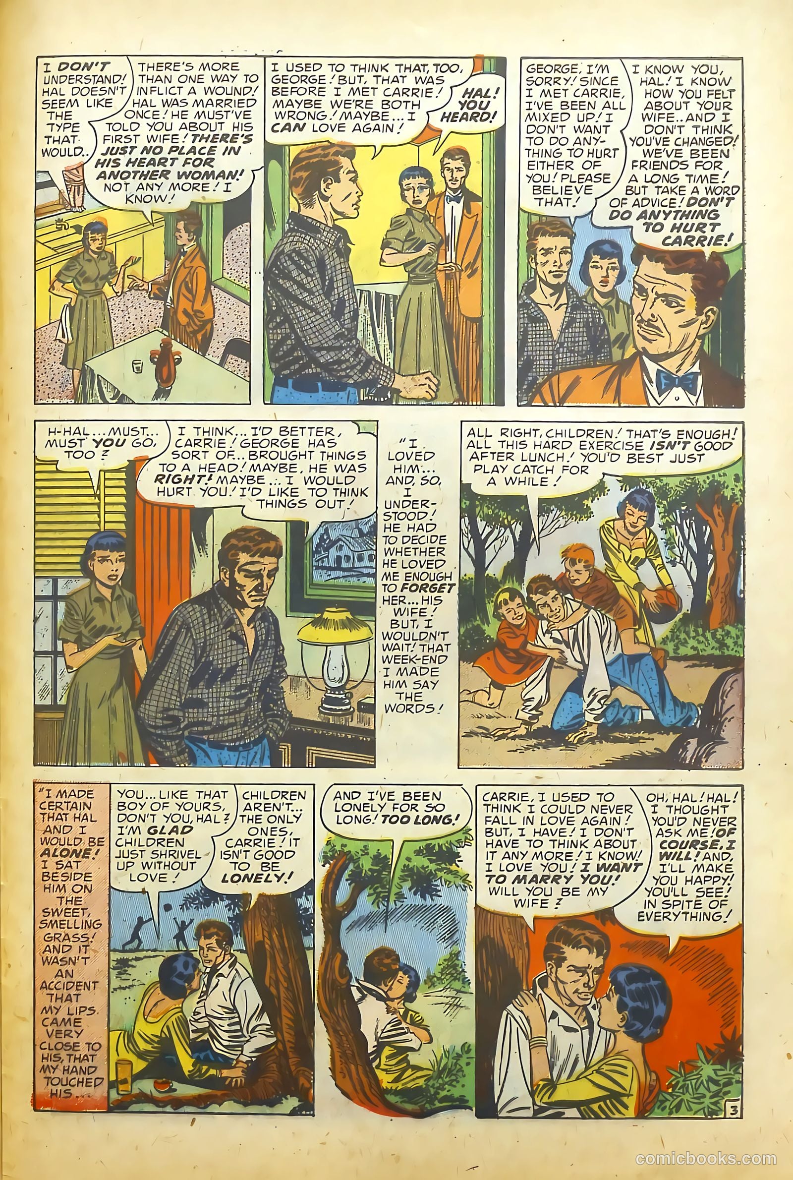 Young Brides #18 (1954) — page 29 of 36