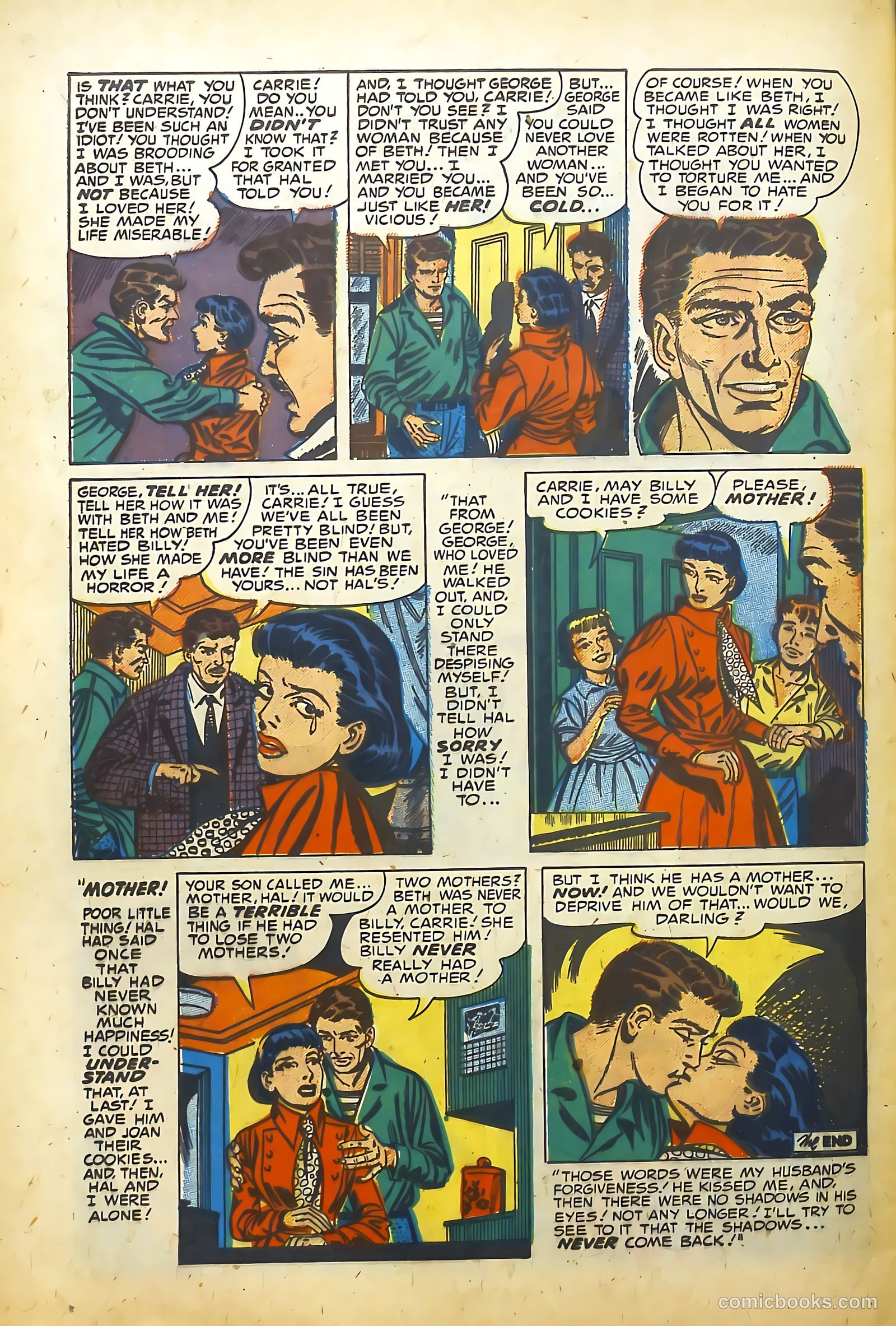 Young Brides #18 (1954) — page 32 of 36
