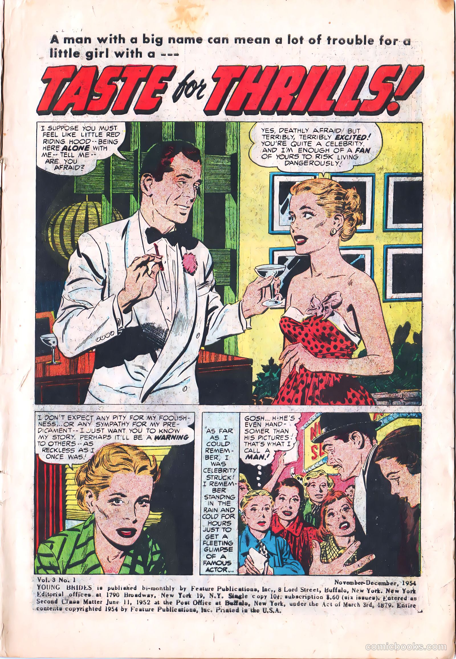 Young Brides #19 (1954) — page 3 of 36