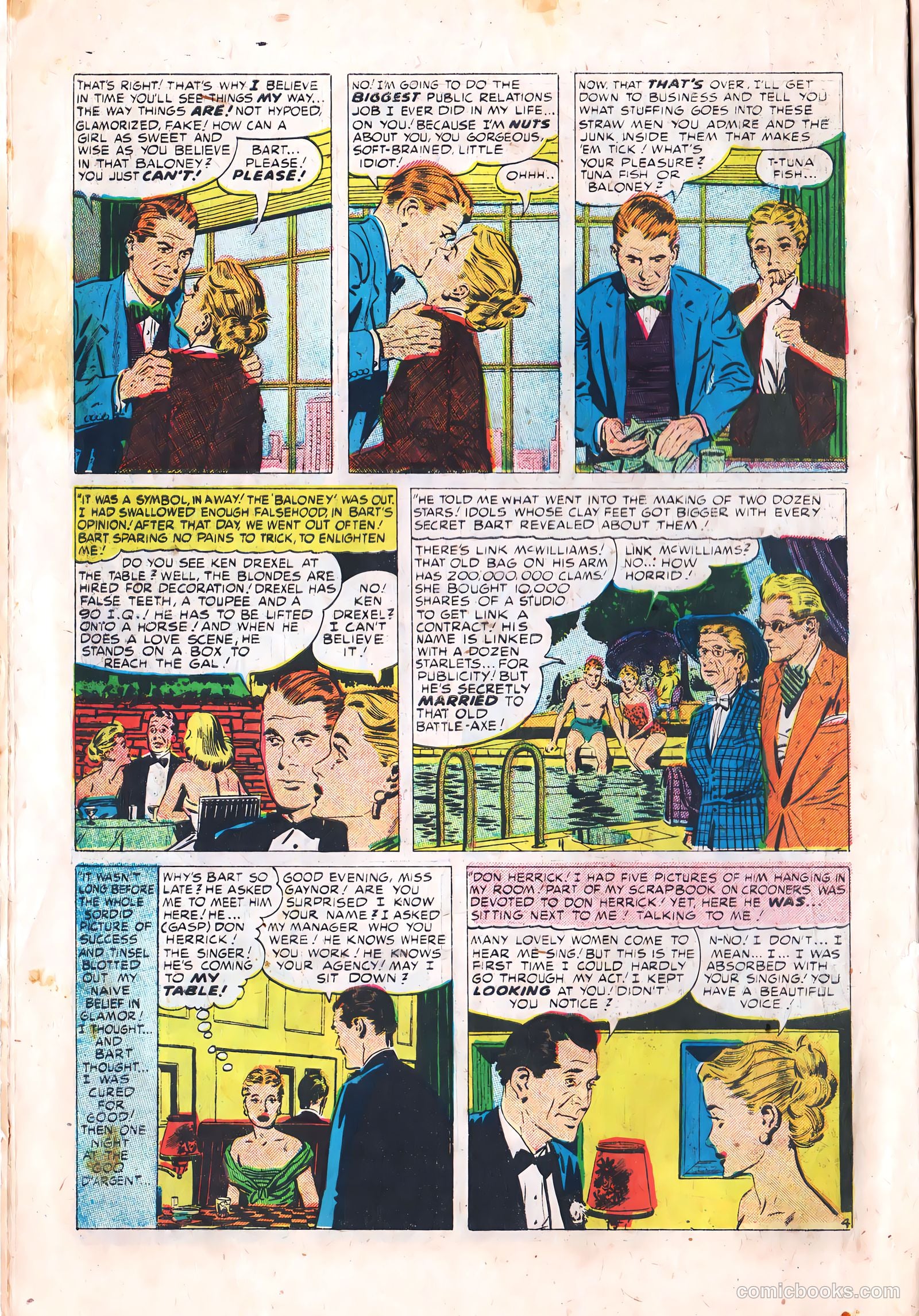 Young Brides #19 (1954) — page 6 of 36
