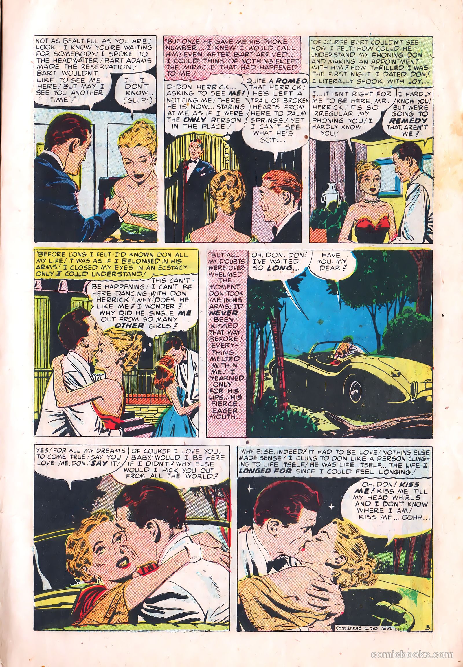 Young Brides #19 (1954) — page 7 of 36