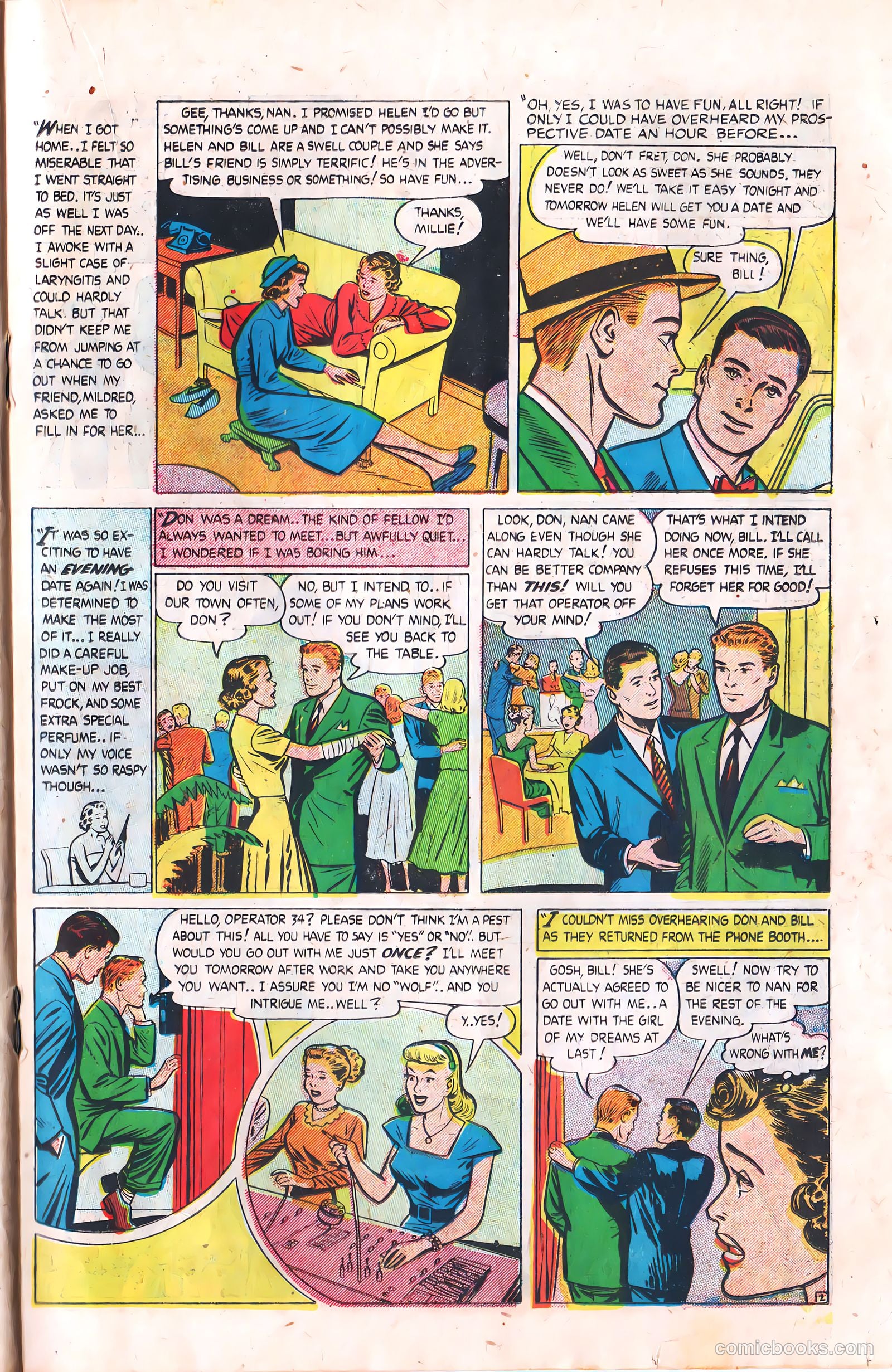 Young Brides #19 (1954) — page 19 of 36