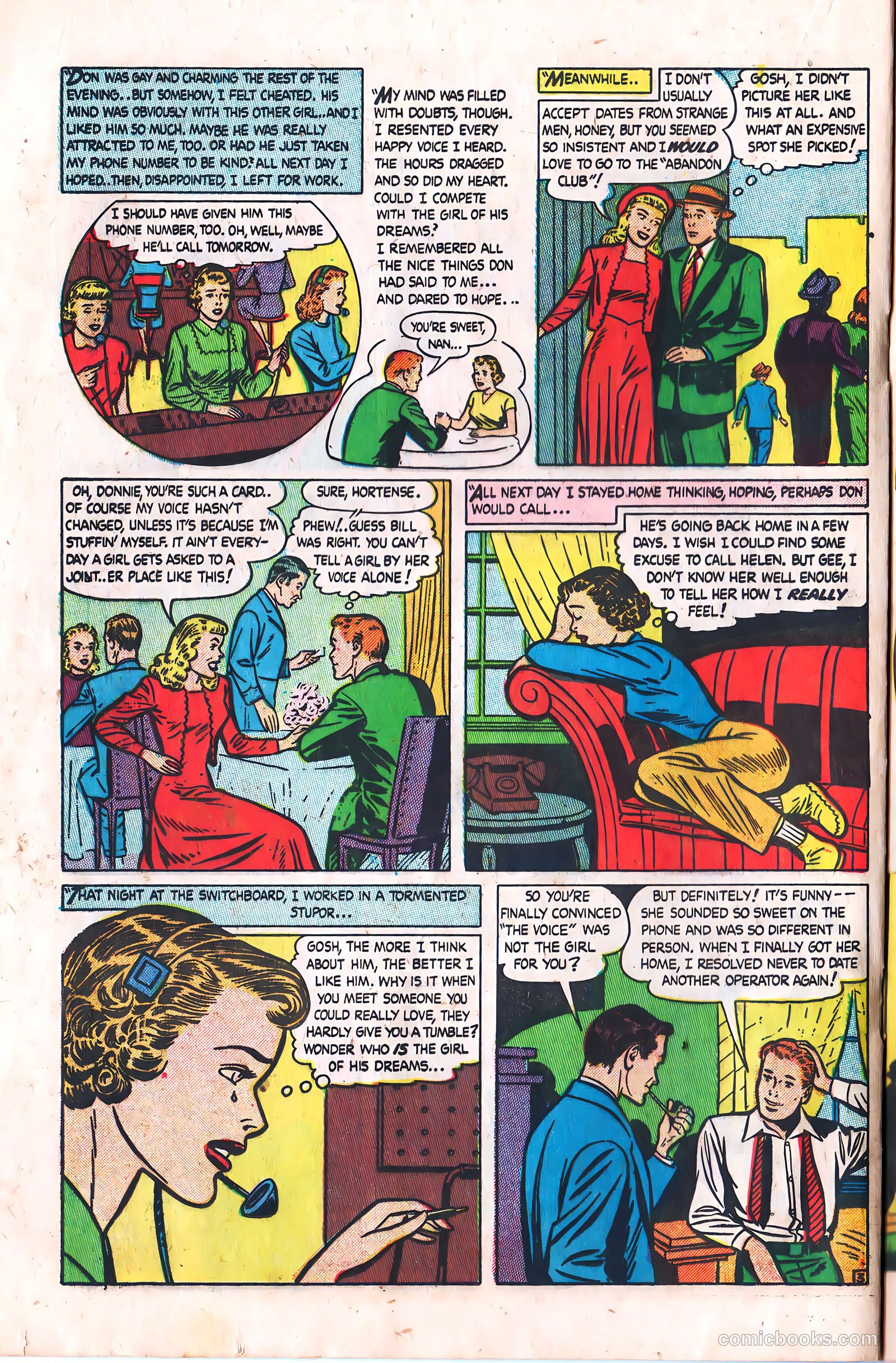 Young Brides #19 (1954) — page 20 of 36