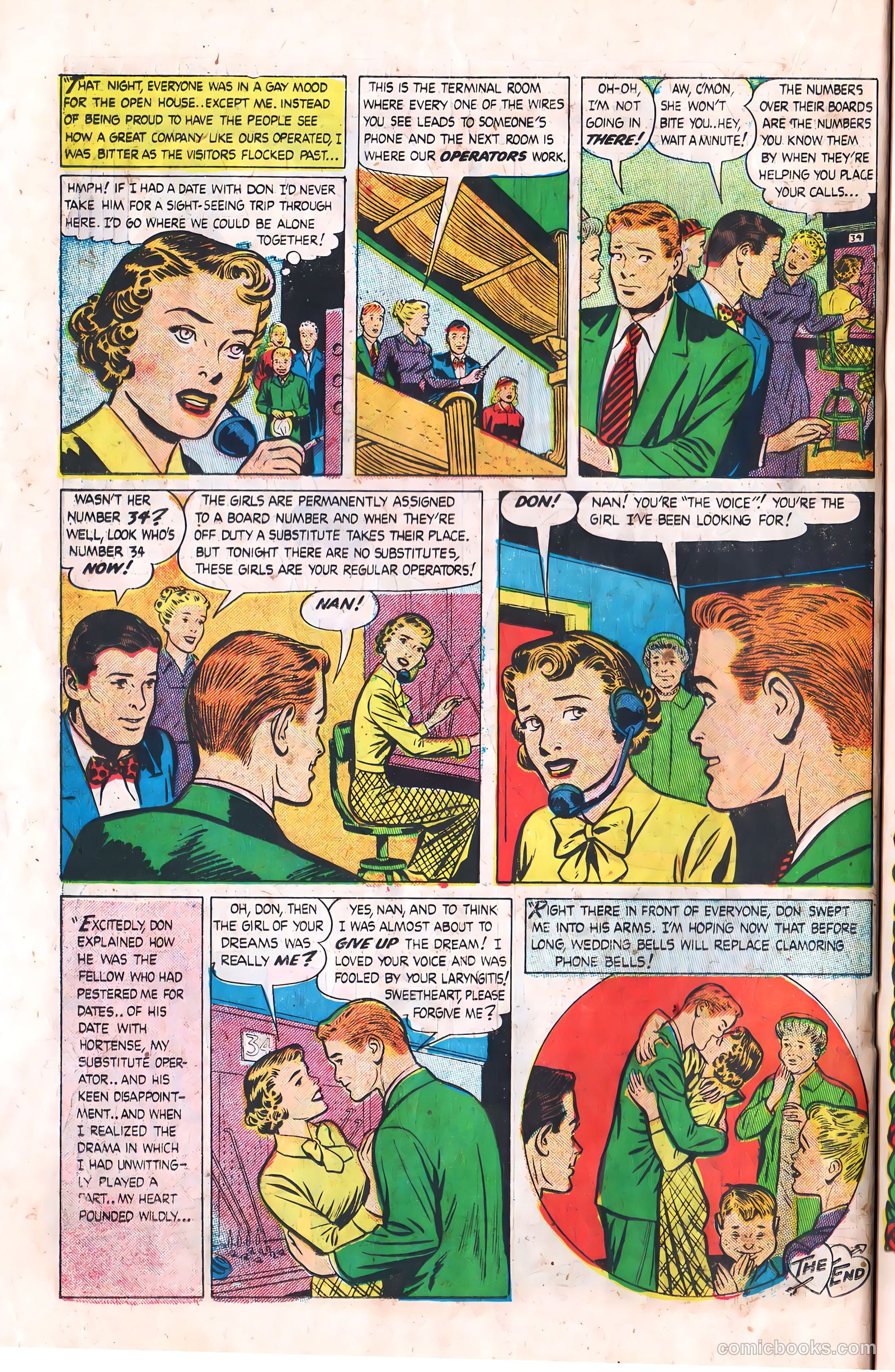 Young Brides #19 (1954) — page 22 of 36