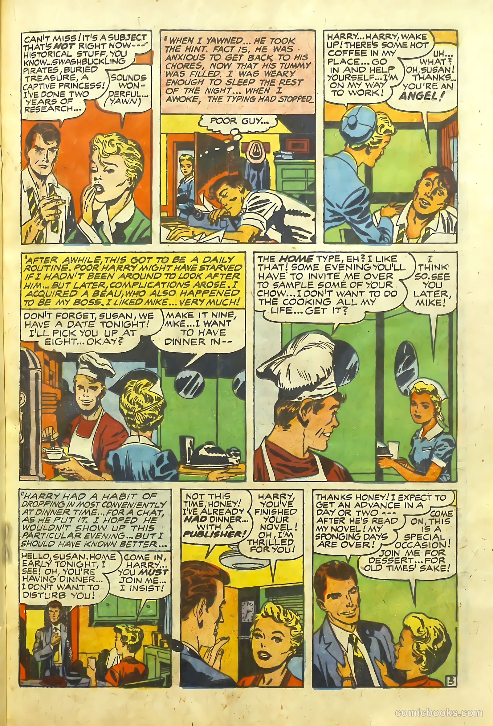 Young Brides #2 (1956) — page 21 of 36