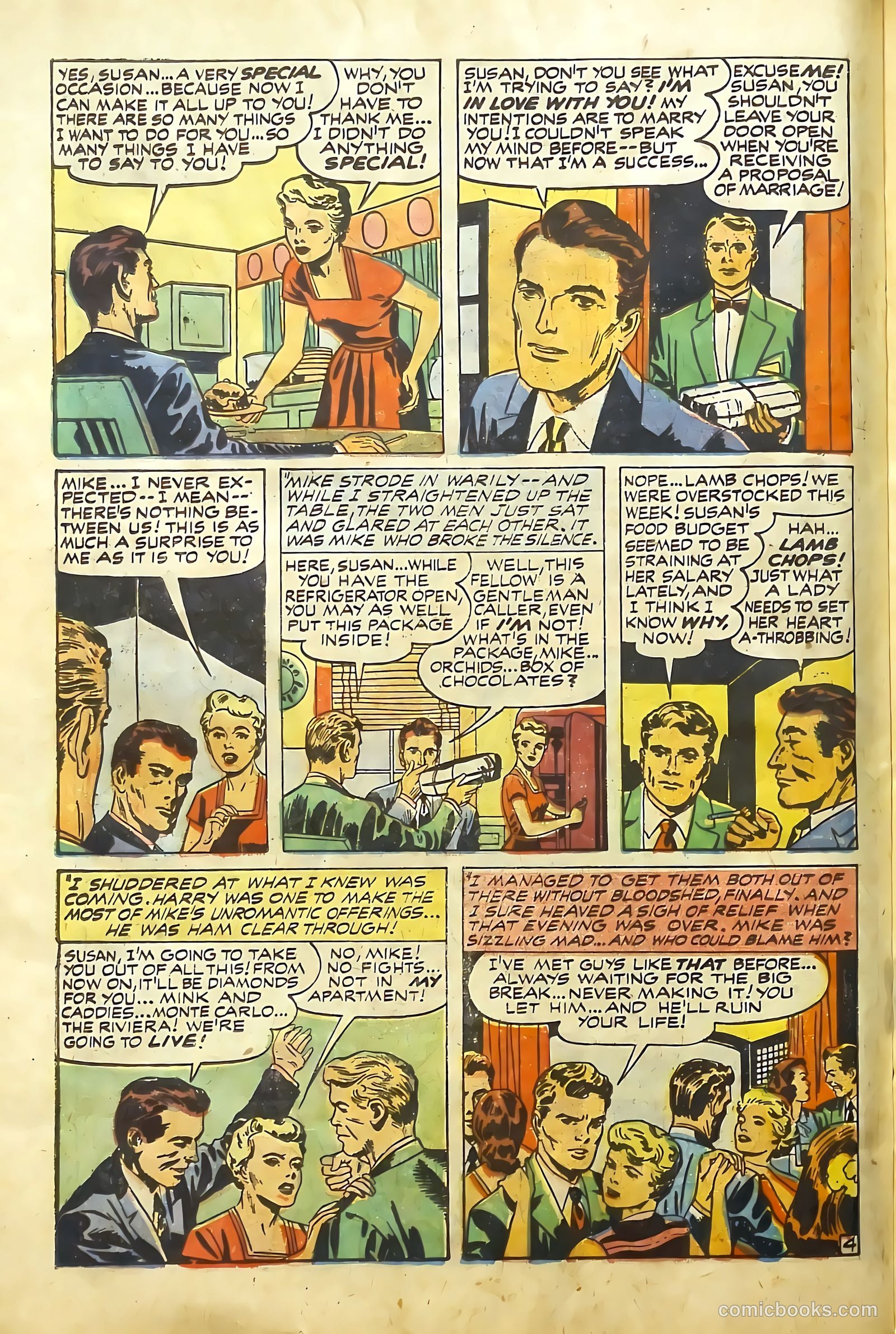 Young Brides #2 (1956) — page 22 of 36
