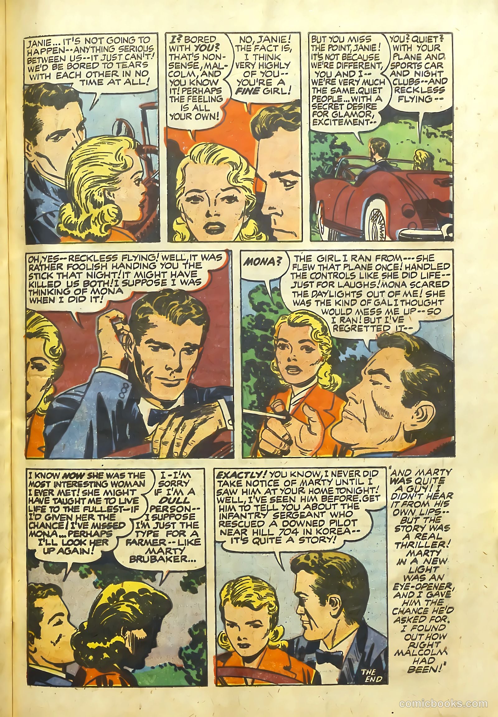 Young Brides #2 (1956) — page 33 of 36