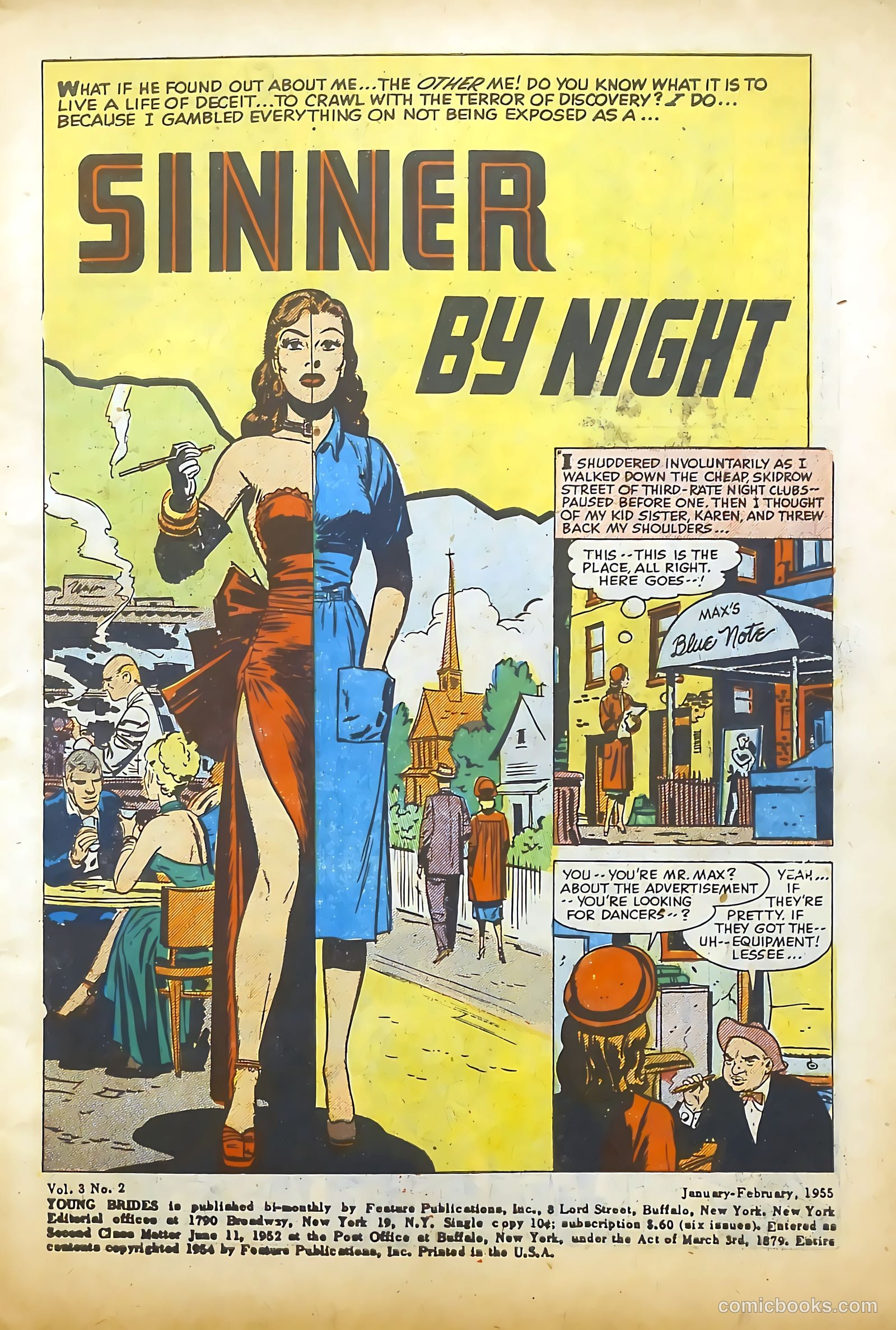 Young Brides #20 (1955) — page 3 of 36